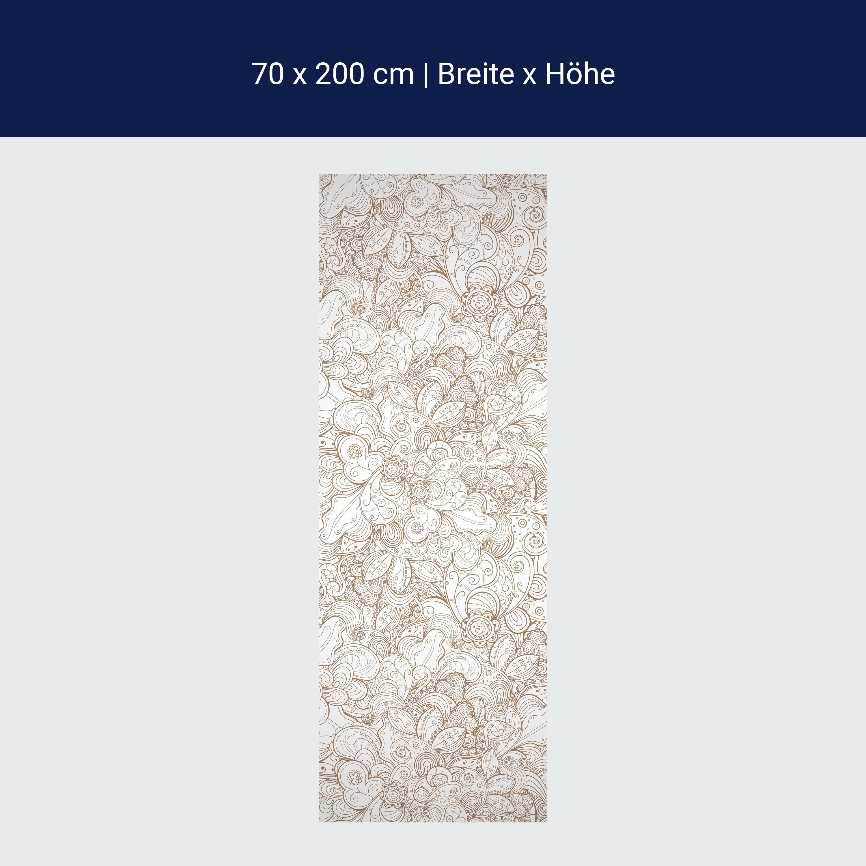 Türtapete Floral abstrakten Hintergrund M0775 Türtapete Floral abstrakten Hintergrund M0775