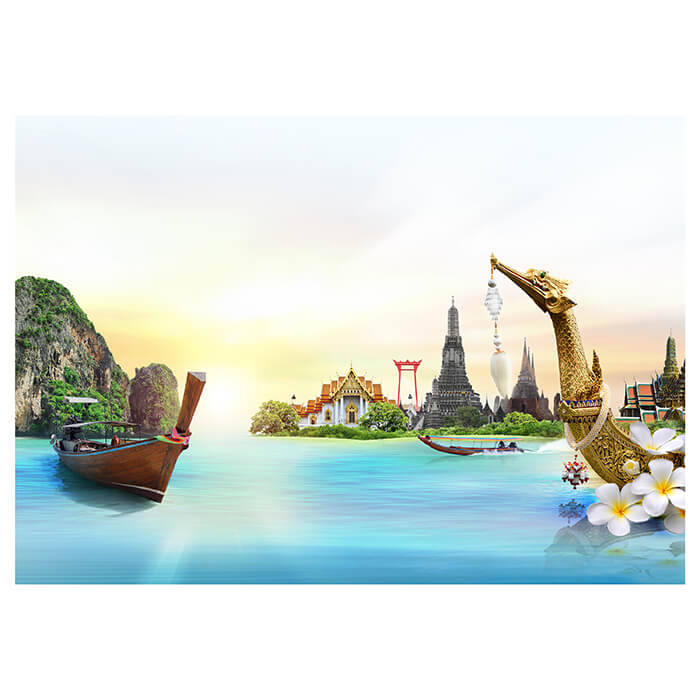 Fototapete Thailand Asien Urlaub M0776 - Bild 2 Fototapete Thailand Asien Urlaub M0776 - Bild 2