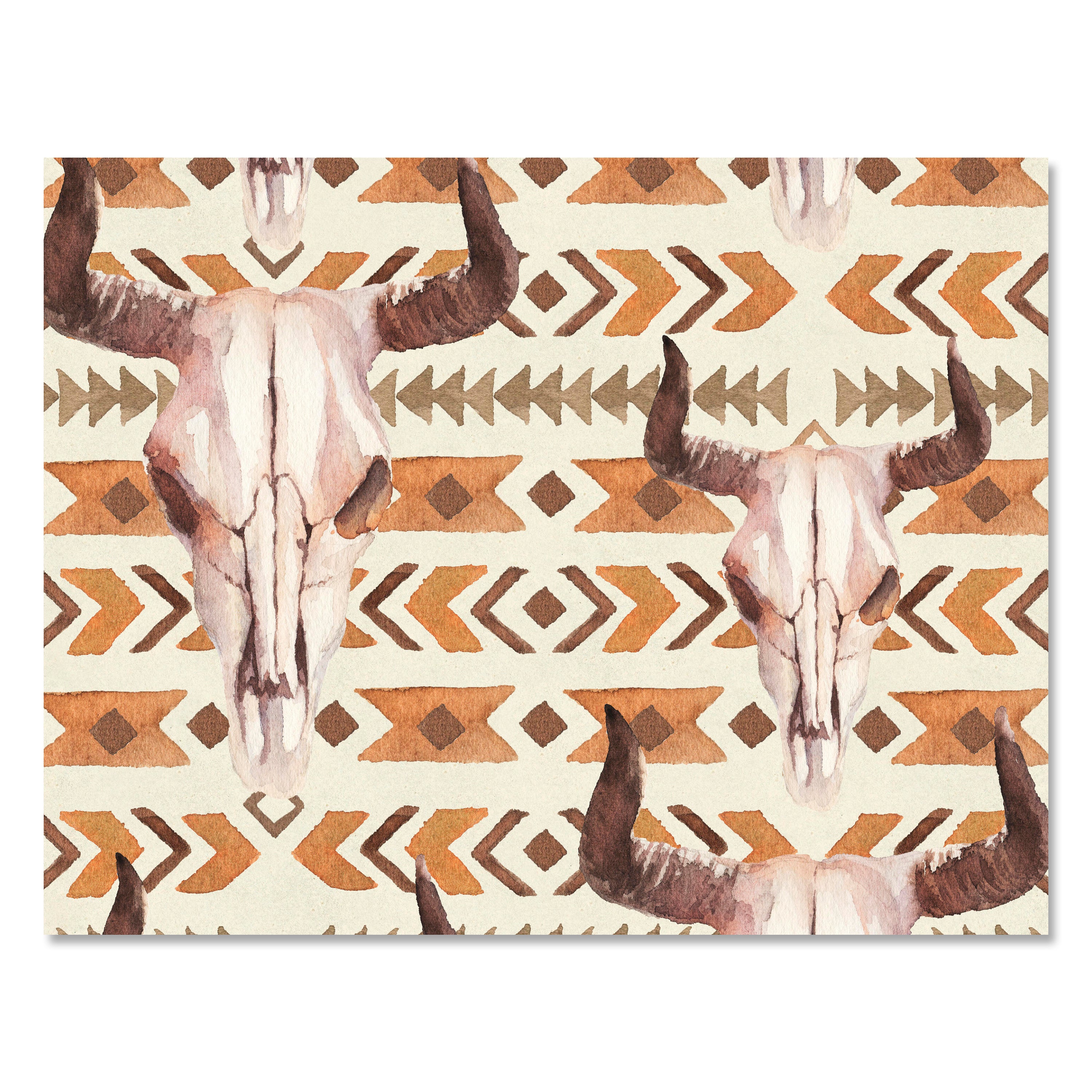 Leinwandbild Totenkopf, Schädel, Bulle, Querformat M0777 kaufen - Bild 1 Leinwandbild Totenkopf, Schädel, Bulle, Querformat M0777 kaufen - Bild 1