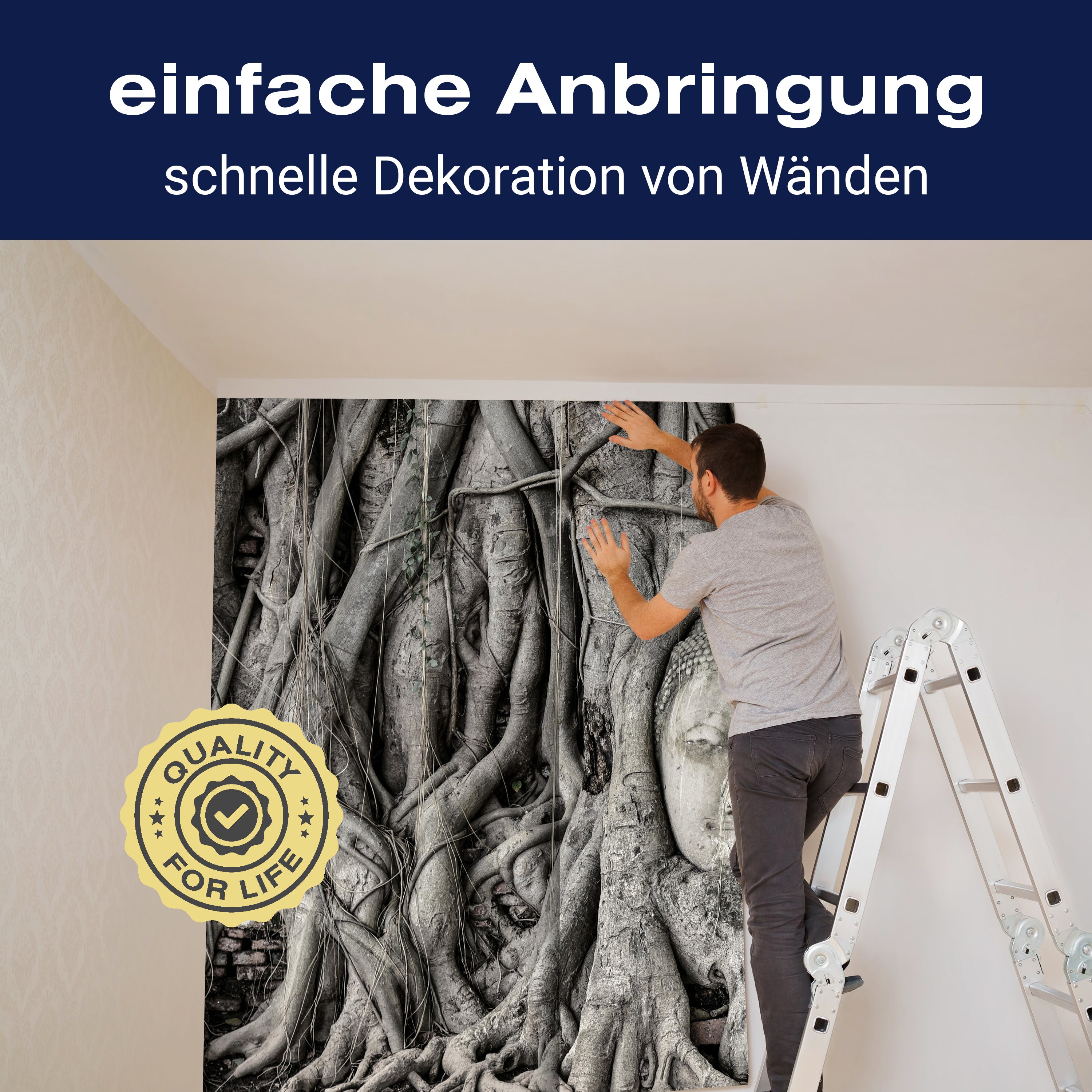 Fototapete Baum Wurzel Statue 2 M0783 - Bild 3 Fototapete Baum Wurzel Statue 2 M0783 - Bild 3