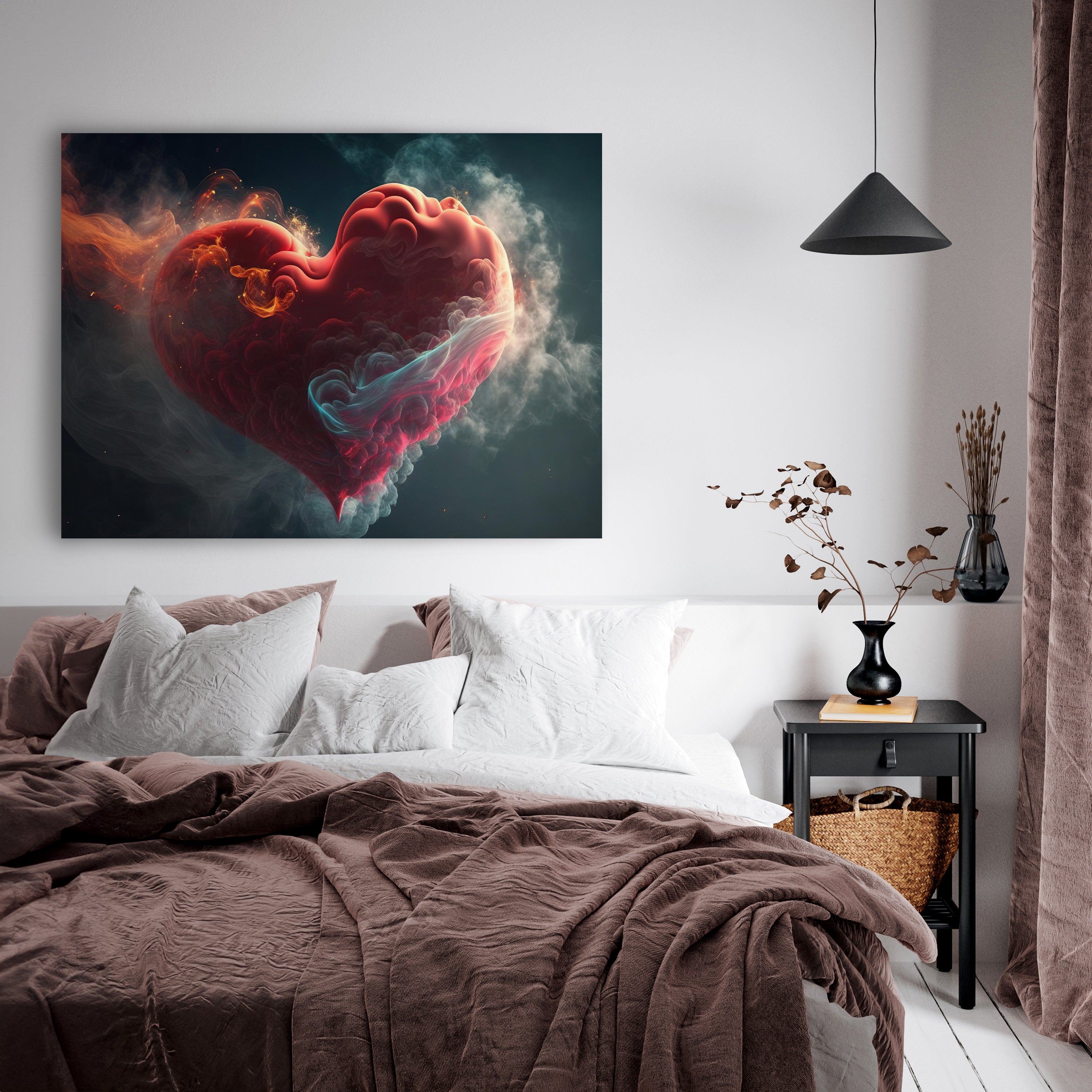 Leinwandbild Herz, Wolken, Querformat M0785 kaufen - Bild 3 Leinwandbild Herz, Wolken, Querformat M0785 kaufen - Bild 3
