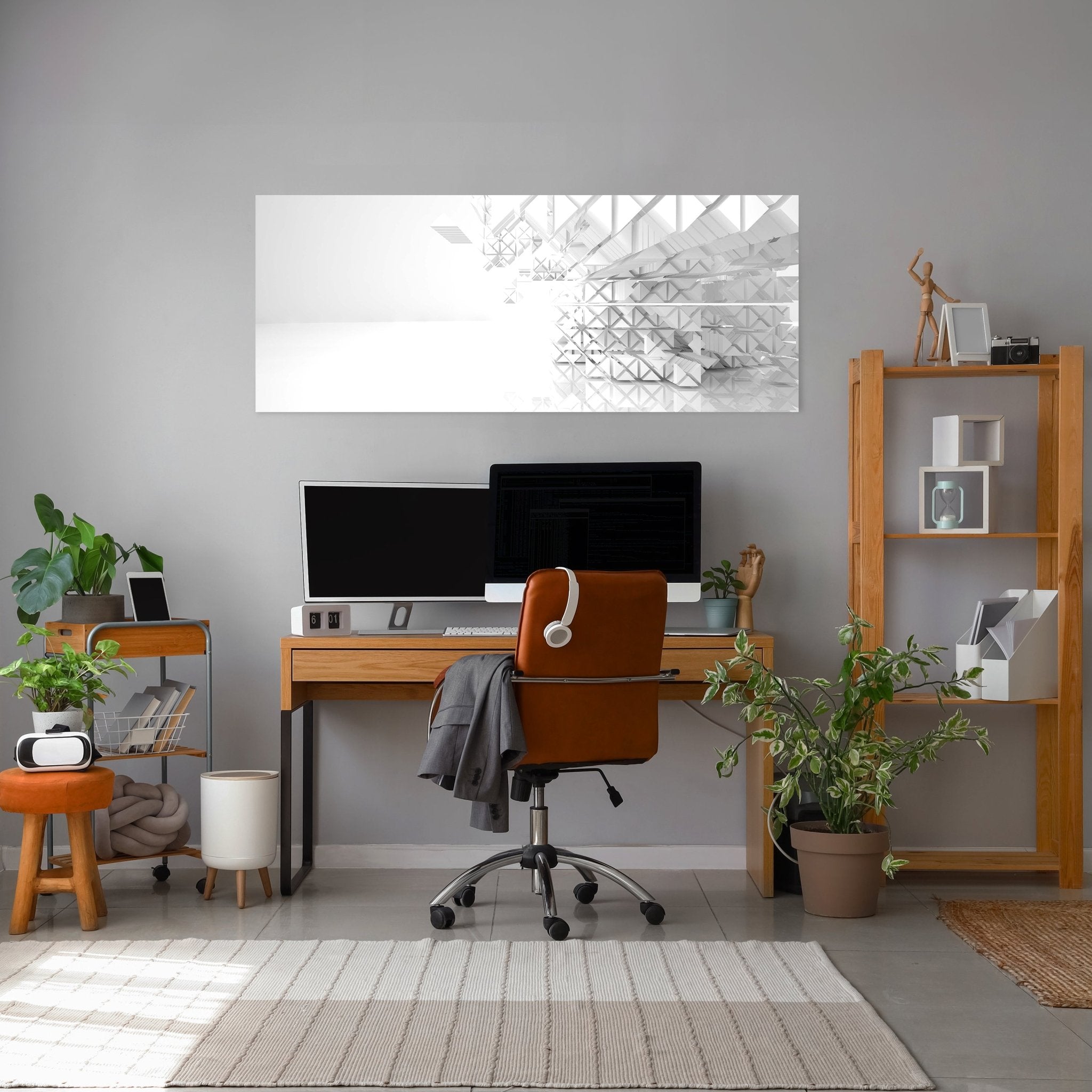 Leinwandbild Weiße Architektur Raumerweiterung M0790 kaufen - Bild 3 Leinwandbild Weiße Architektur Raumerweiterung M0790 kaufen - Bild 3