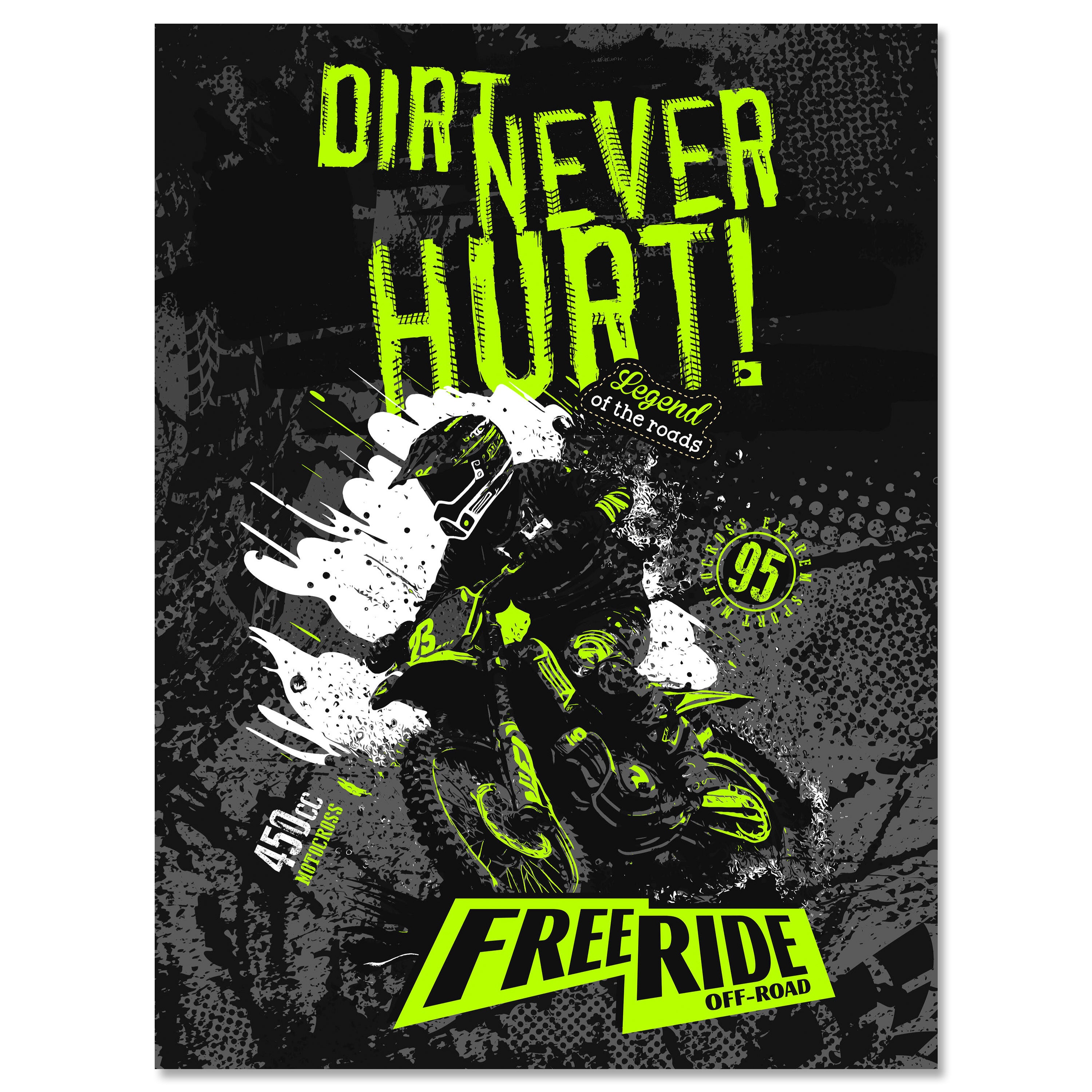 Leinwandbild Sport, Motocross, Motorrad, Spruch, Hochformat M0790 kaufen - Bild 1 Leinwandbild Sport, Motocross, Motorrad, Spruch, Hochformat M0790 kaufen - Bild 1