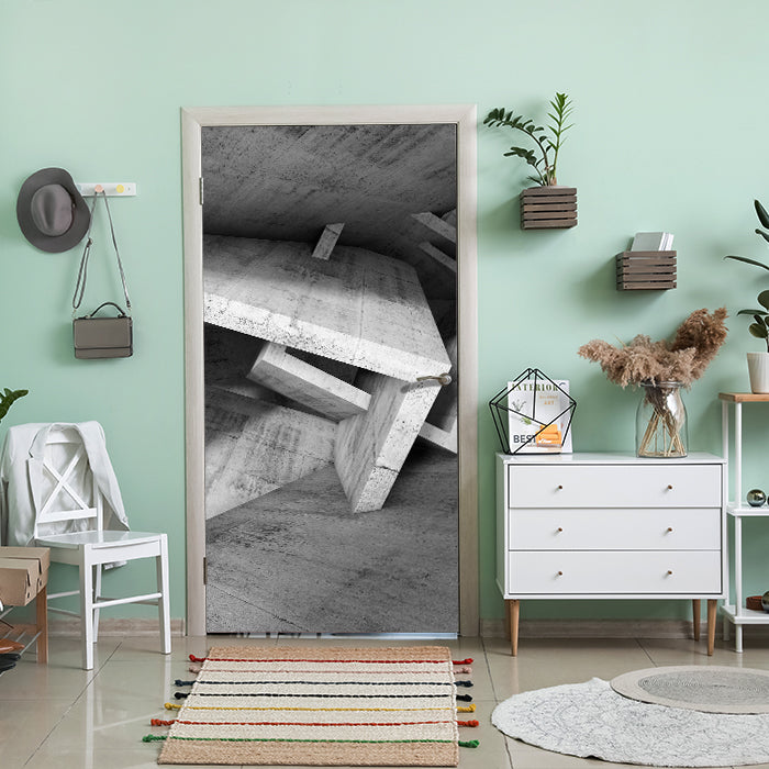 Türtapete Konkrete Architektur Hintergrund M0796 - Bild 1 Türtapete Konkrete Architektur Hintergrund M0796 - Bild 1