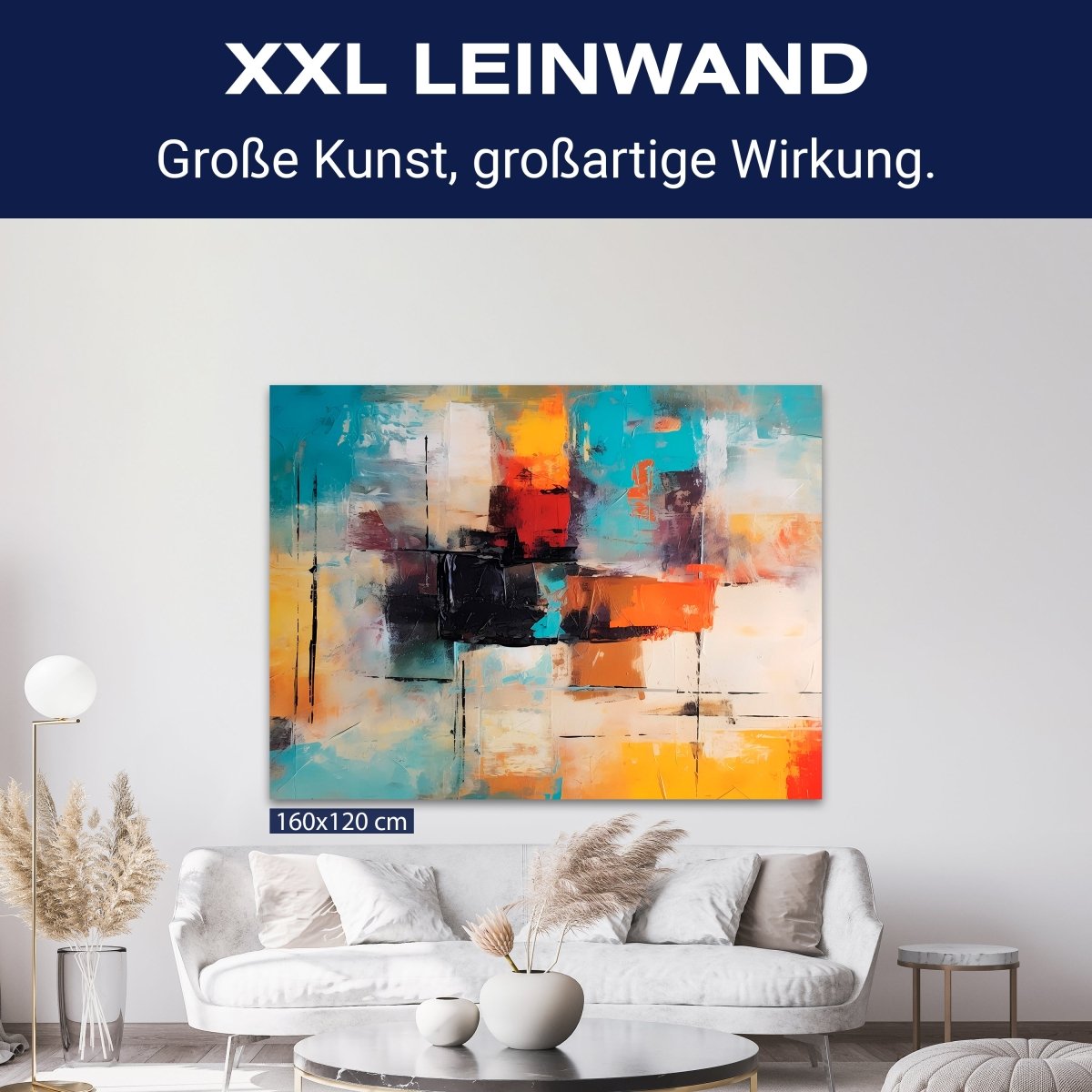 Leinwandbild Malerei, abstrakt, Querformat M0798 kaufen - Bild 9 Leinwandbild Malerei, abstrakt, Querformat M0798 kaufen - Bild 9