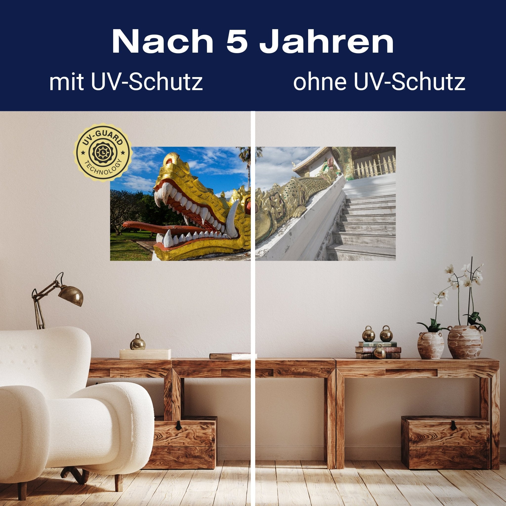 Leinwandbild Tempel in Luang Prabang M0802 kaufen - Bild 9 Leinwandbild Tempel in Luang Prabang M0802 kaufen - Bild 9