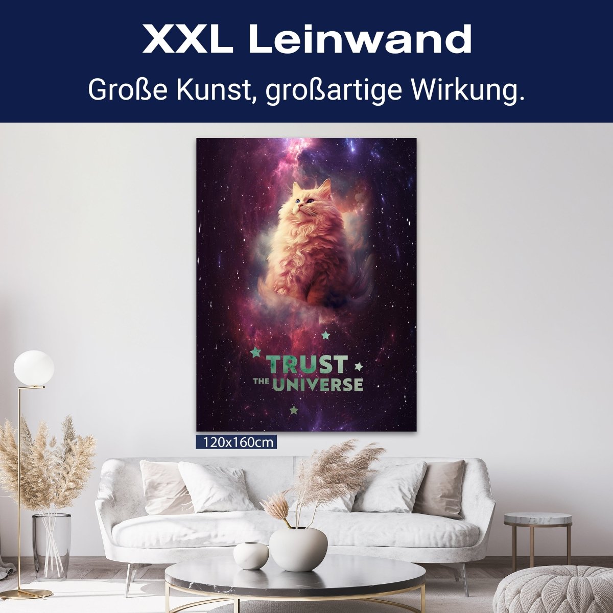 Leinwandbild Katze, Spruch, Weltall, Hochformat M0806 kaufen - Bild 9 Leinwandbild Katze, Spruch, Weltall, Hochformat M0806 kaufen - Bild 9