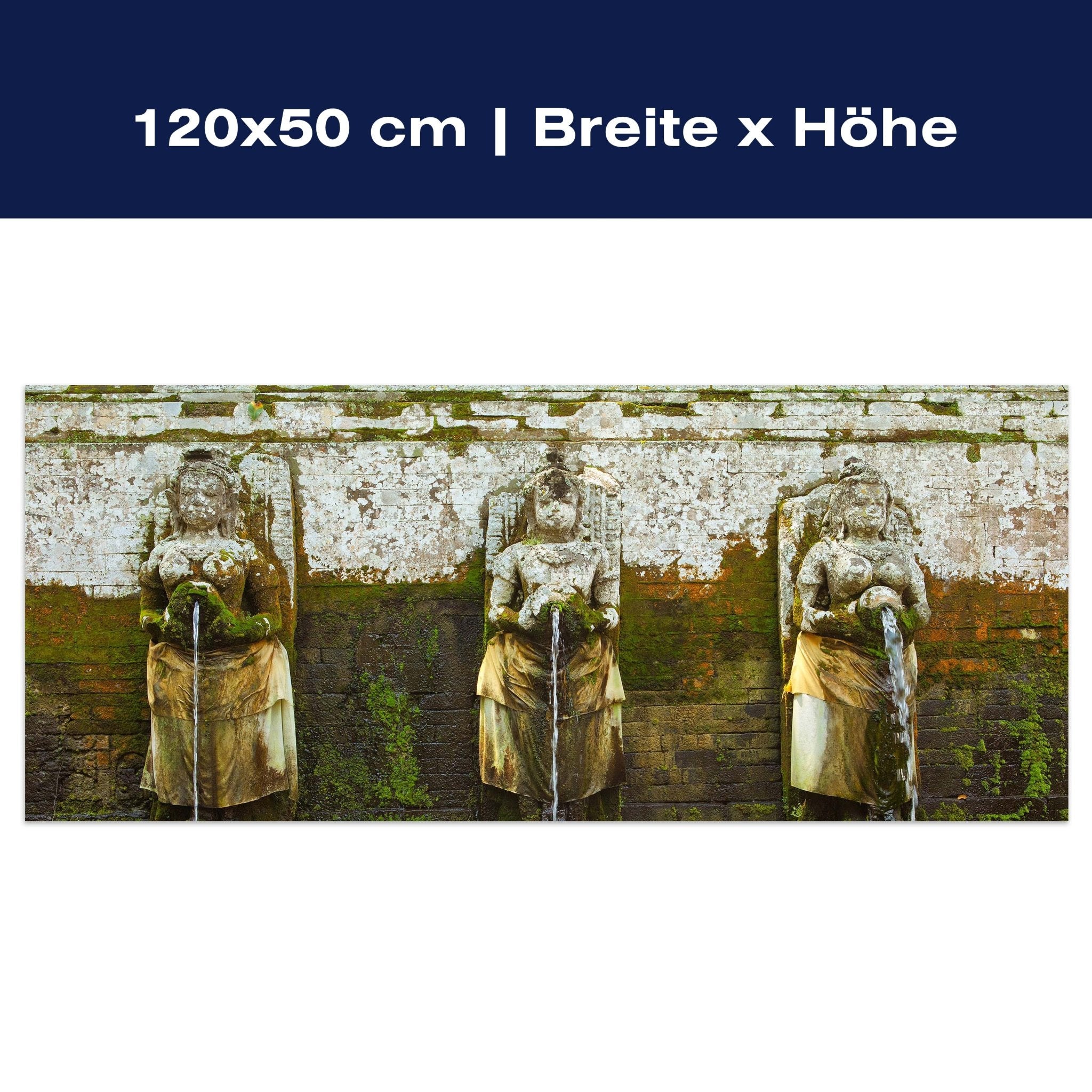 Leinwandbild Brunnen am Goa Gajah Tempel, Indonesien M0808 Leinwandbild Brunnen am Goa Gajah Tempel, Indonesien M0808