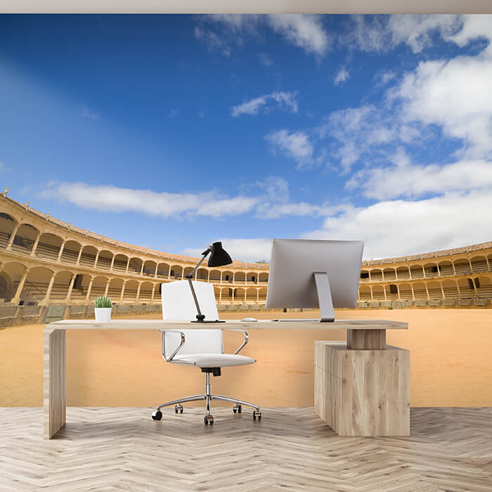 Fototapete Spanien, Stierkampfarena in Ronda M0809 - Bild 1 Fototapete Spanien, Stierkampfarena in Ronda M0809 - Bild 1