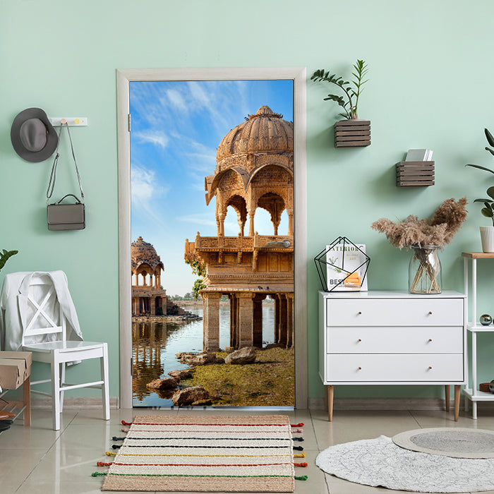 Türtapete Gadi Sagar See, Indien M0810 - Bild 1 Türtapete Gadi Sagar See, Indien M0810 - Bild 1