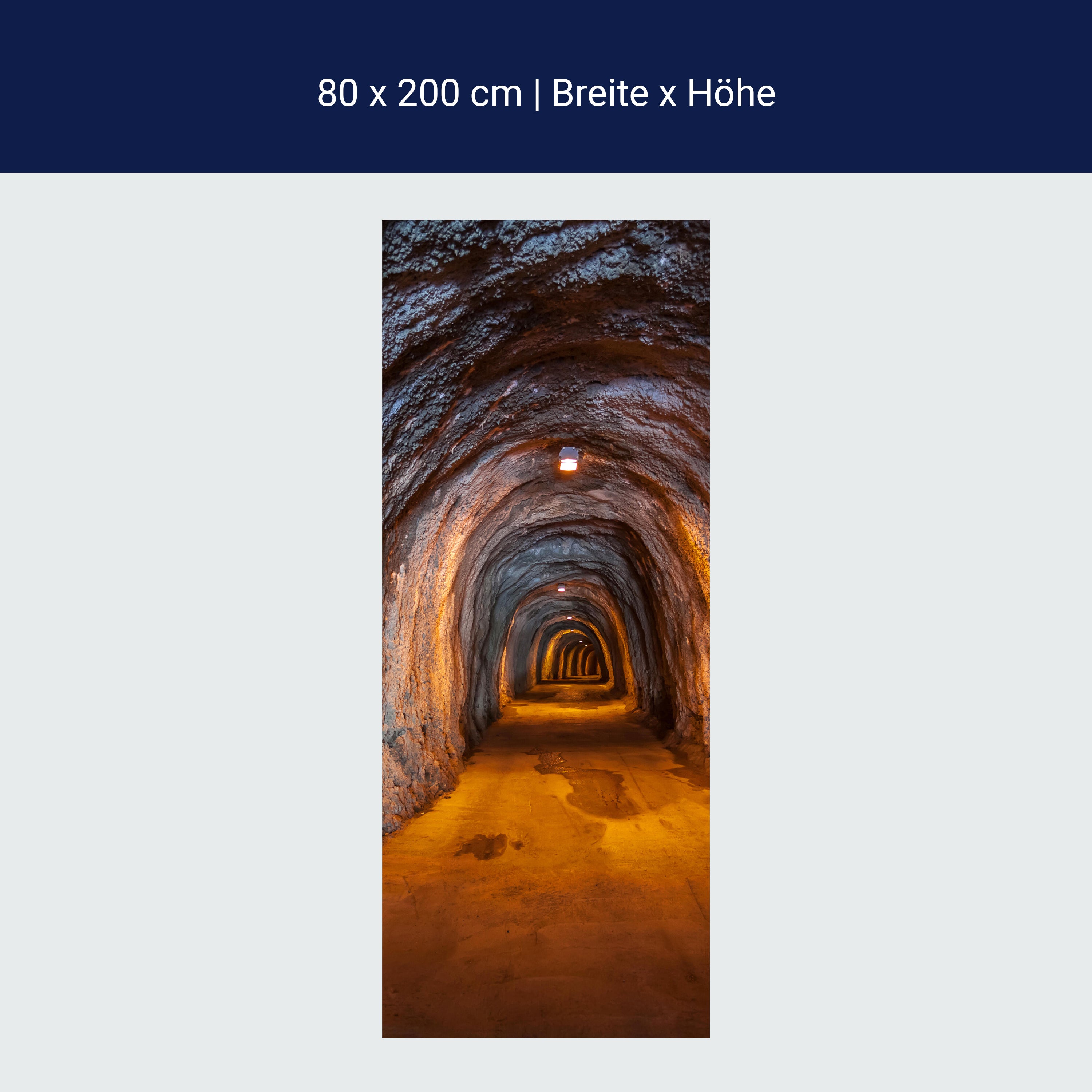 Türtapete unterirdischen Tunnel M0816 Türtapete unterirdischen Tunnel M0816