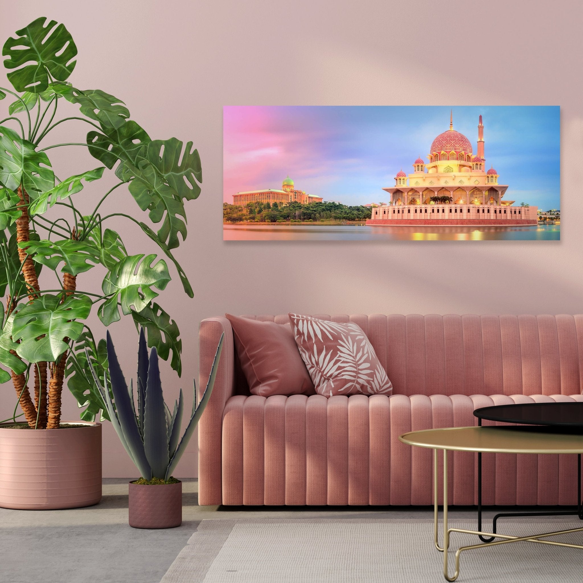 Leinwandbild Sonnenuntergang über Putrajaya-Moschee M0819 kaufen - Bild 3 Leinwandbild Sonnenuntergang über Putrajaya-Moschee M0819 kaufen - Bild 3