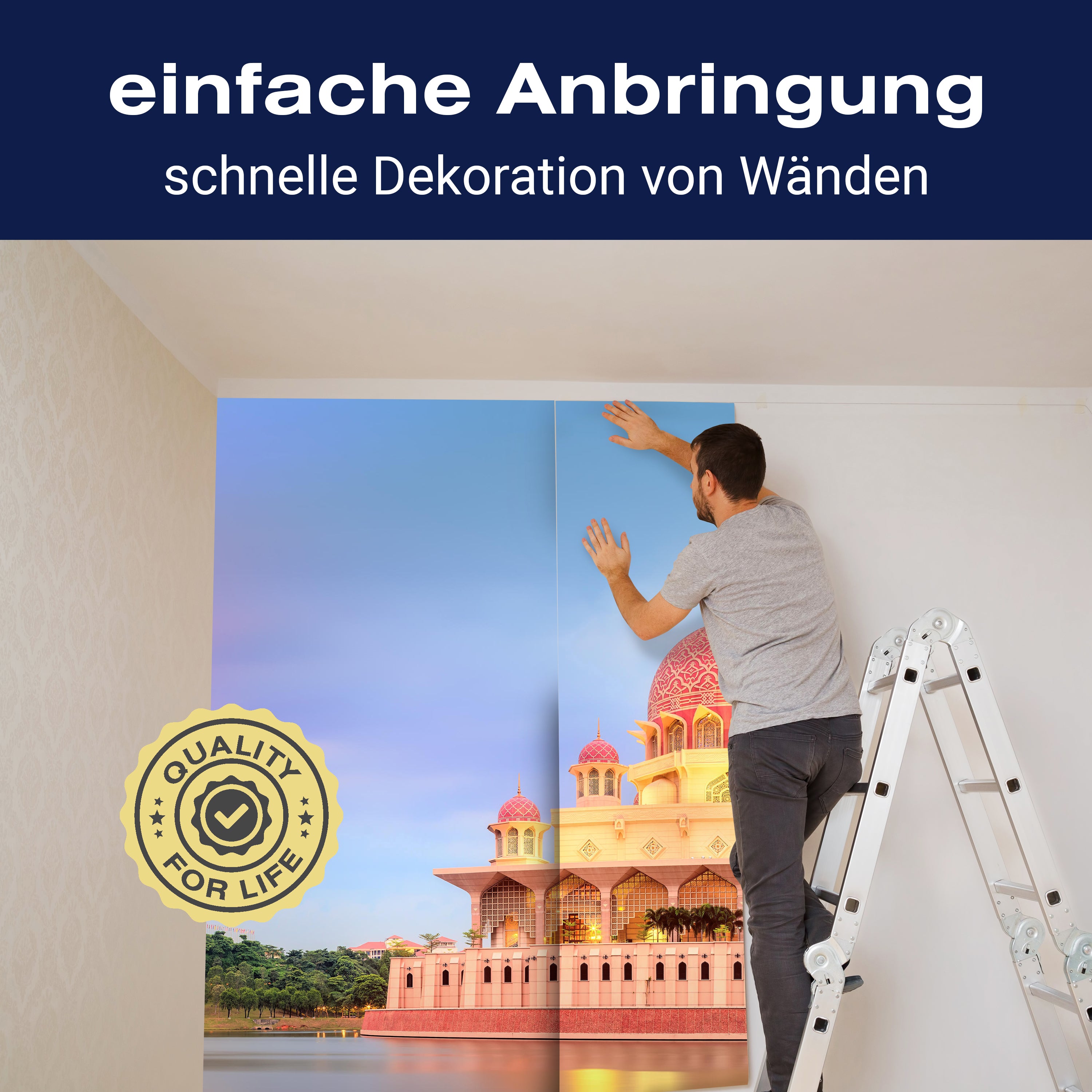 Fototapete Sonnenuntergang Putrajaya-Moschee M0819 - Bild 3 Fototapete Sonnenuntergang Putrajaya-Moschee M0819 - Bild 3