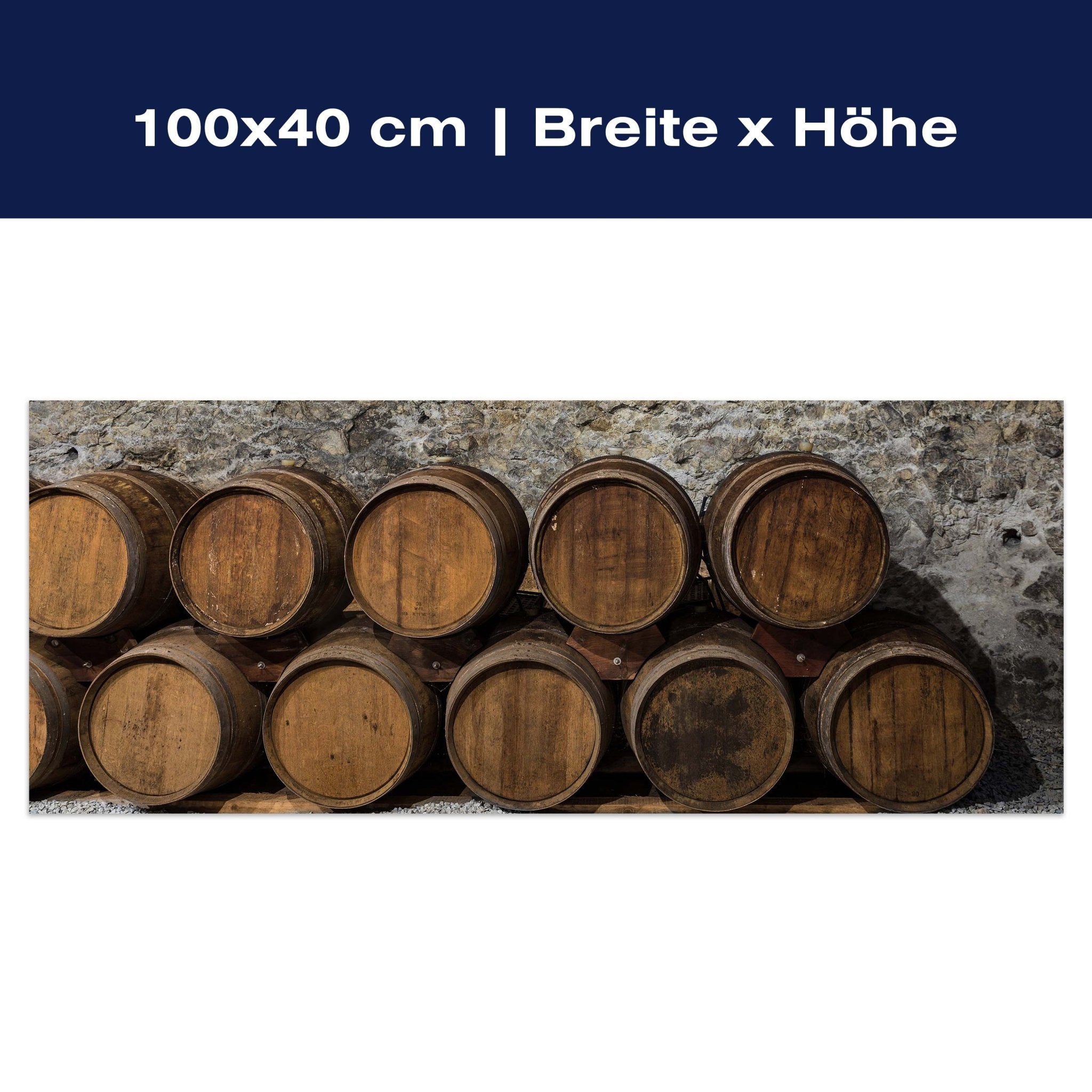 Leinwandbild Ein alter Weinkeller M0821 Leinwandbild Ein alter Weinkeller M0821