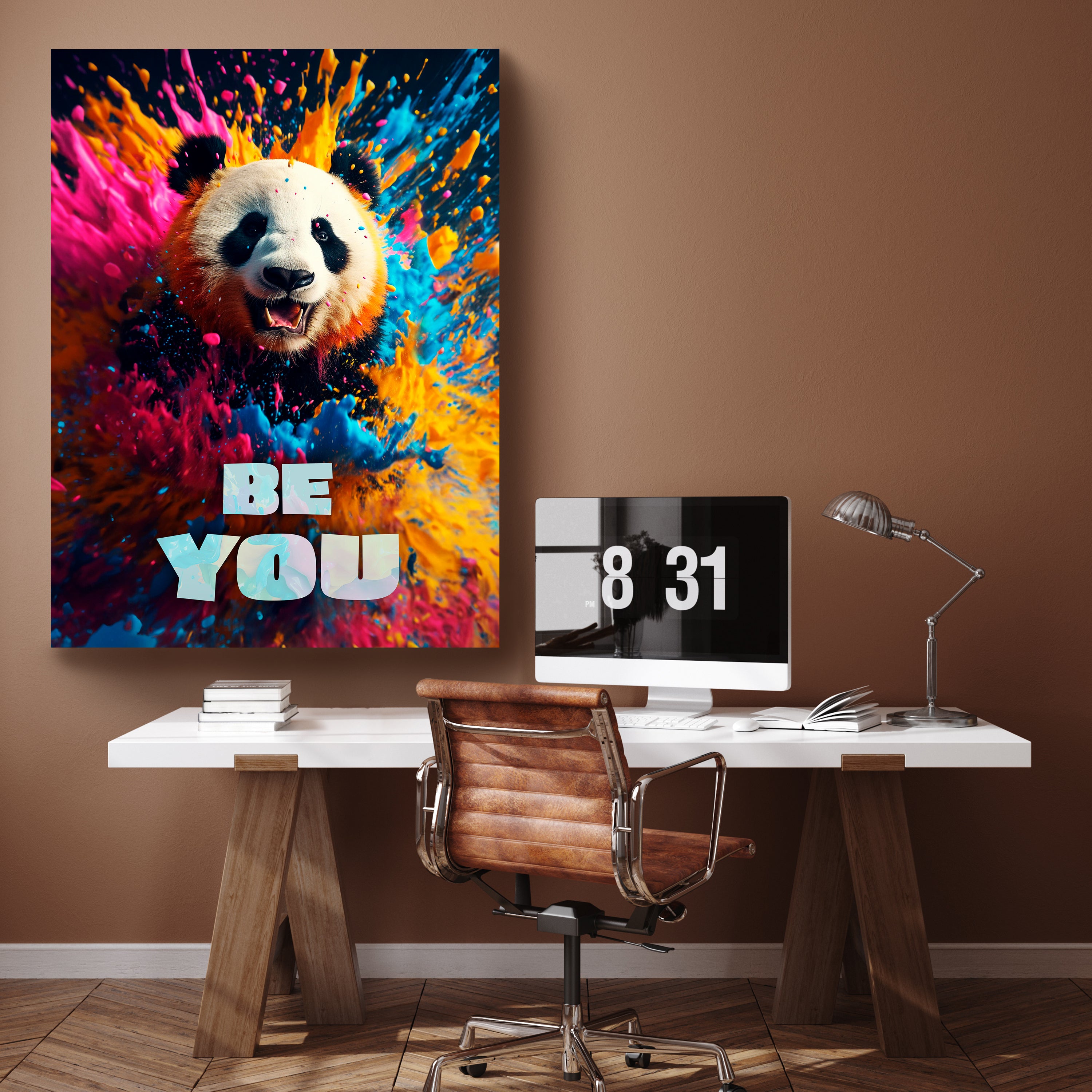 Leinwandbild Spruch Be You, Panda M0825 kaufen - Bild 2 Leinwandbild Spruch Be You, Panda M0825 kaufen - Bild 2