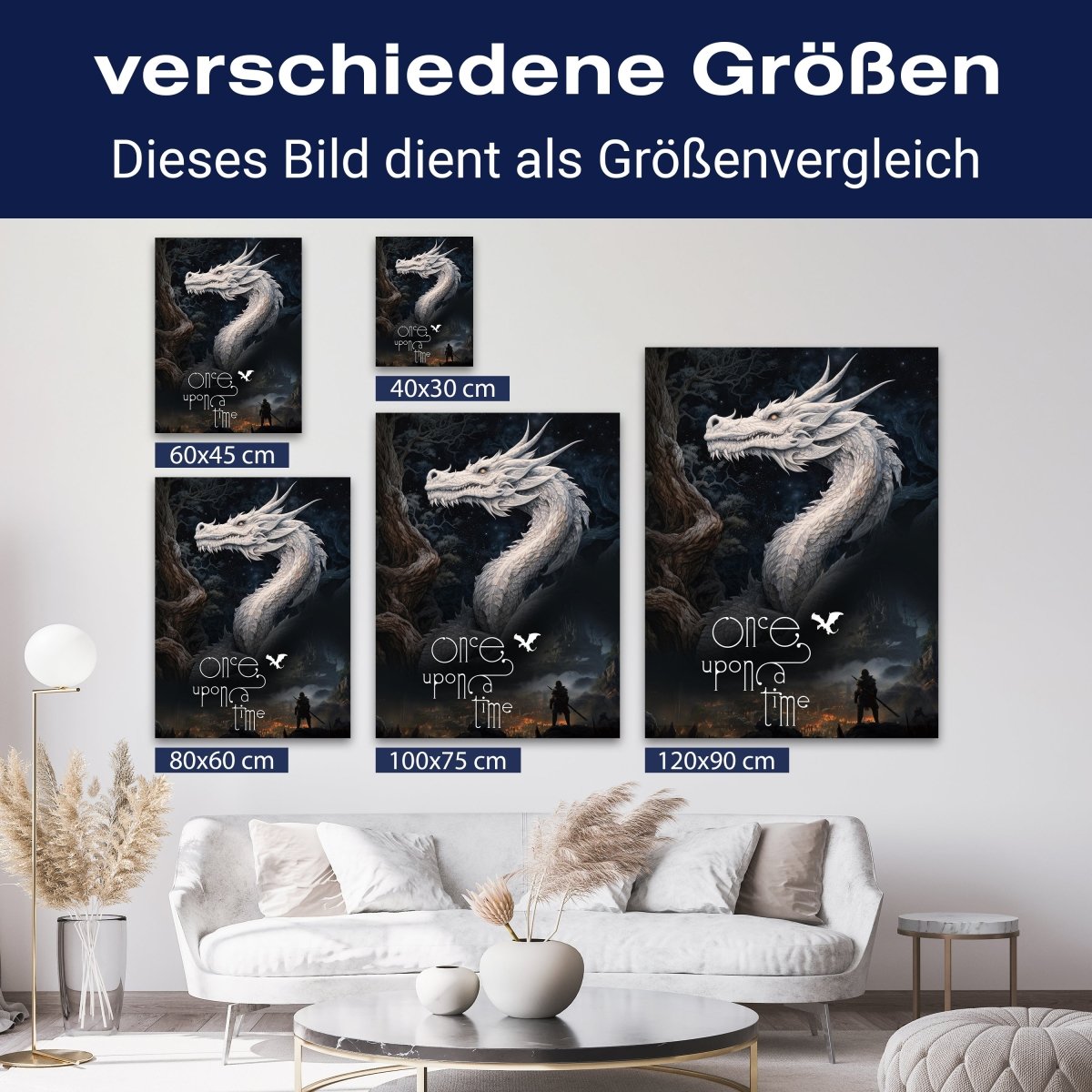 Leinwandbild Fantasy, Drache, Once Upon A Time M0827 kaufen - Bild 8 Leinwandbild Fantasy, Drache, Once Upon A Time M0827 kaufen - Bild 8