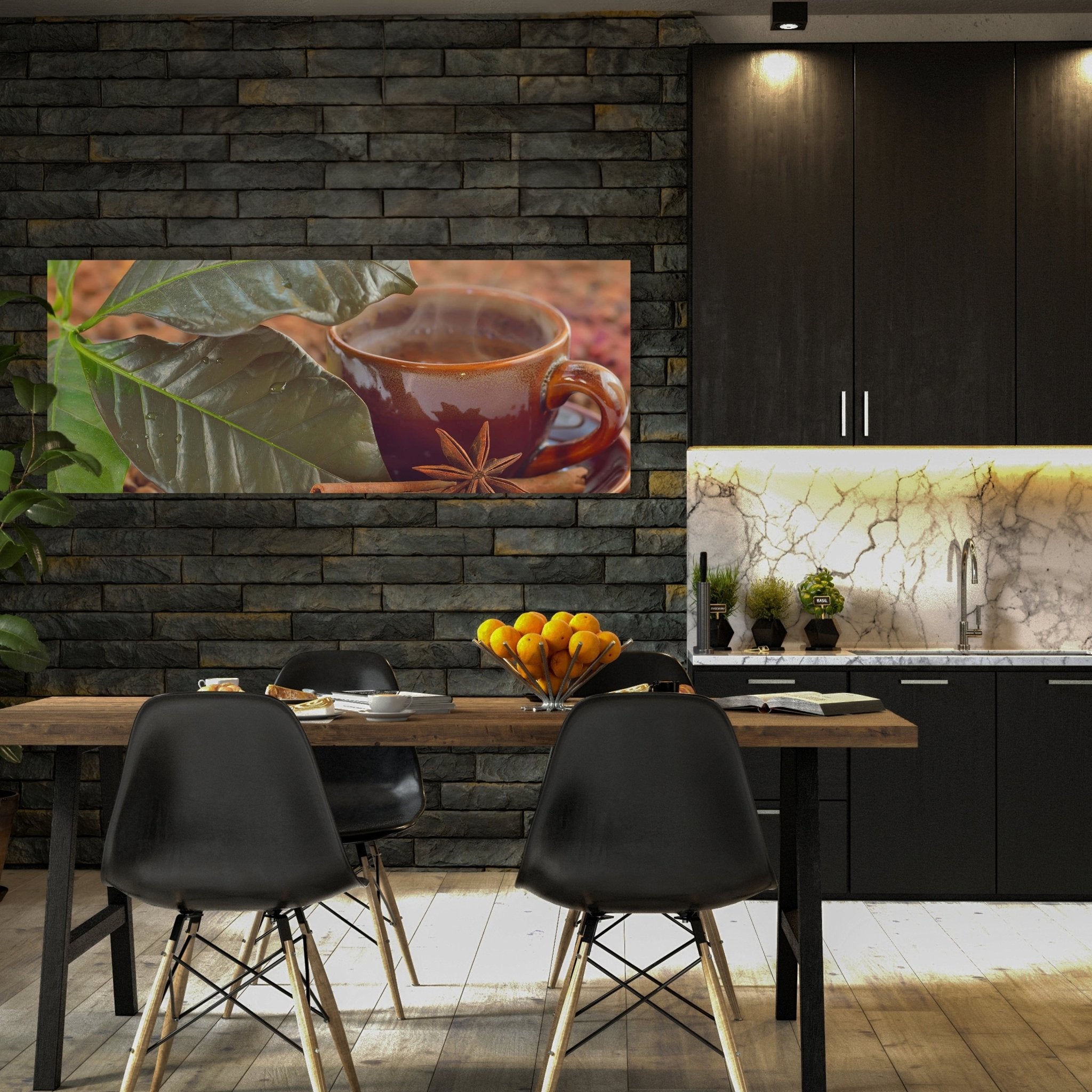 Leinwandbild Zimt, Anis und Kaffee M0828 kaufen - Bild 3 Leinwandbild Zimt, Anis und Kaffee M0828 kaufen - Bild 3