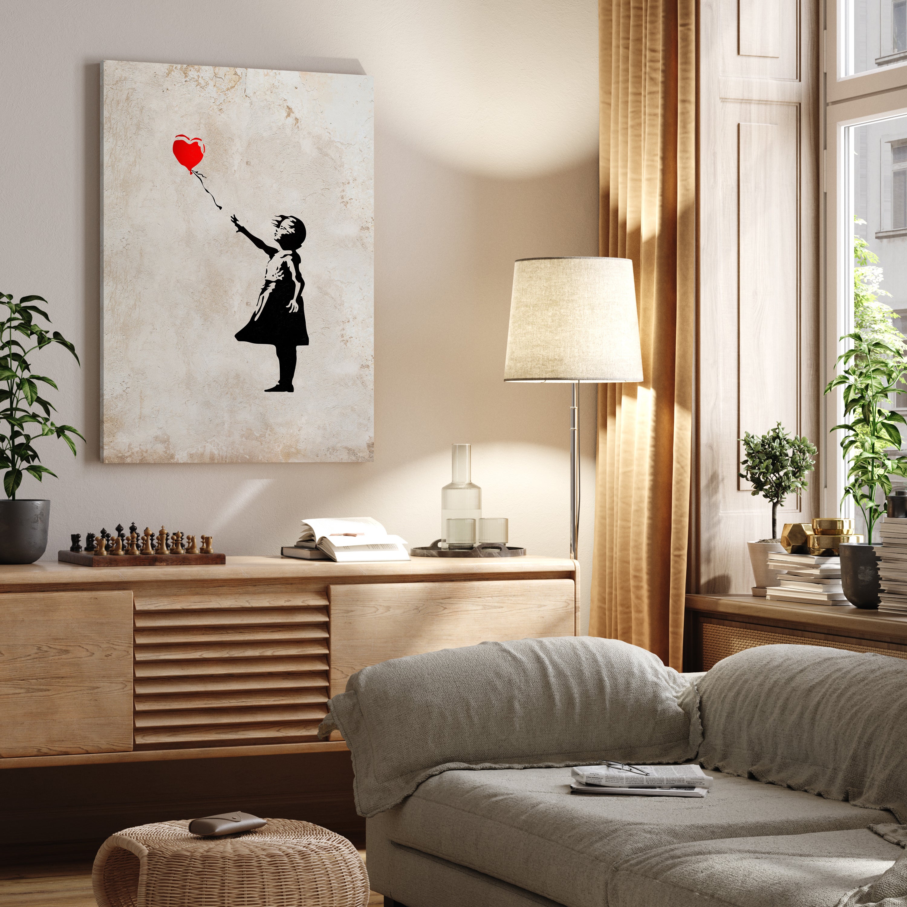 Leinwandbild Banksy Street Art M0831 kaufen - Bild 2 Leinwandbild Banksy Street Art M0831 kaufen - Bild 2