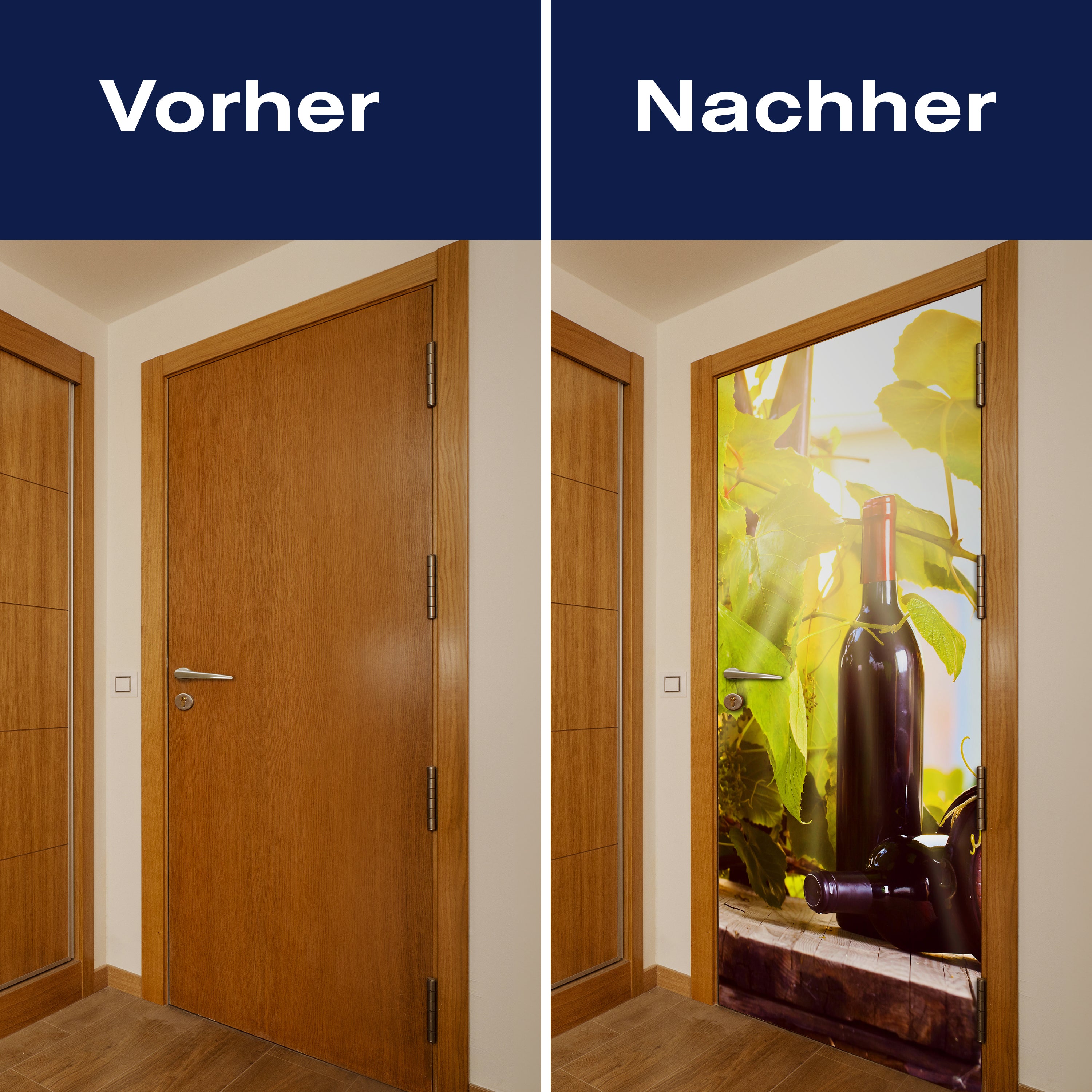 Türtapete Weinberg und Wein M0833 - Bild 10 Türtapete Weinberg und Wein M0833 - Bild 10