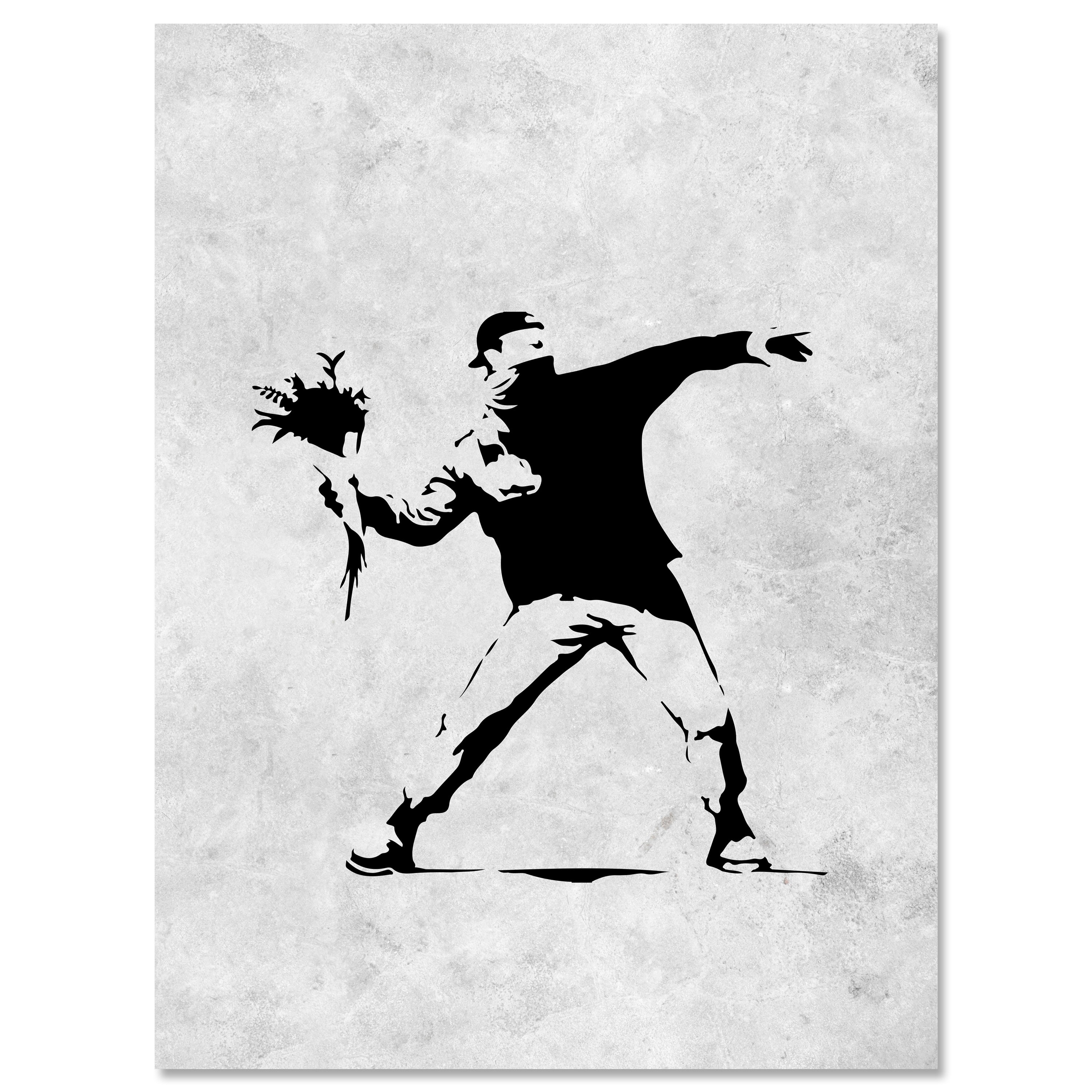 Leinwandbild Banksy Street Art M0834 kaufen - Bild 1 Leinwandbild Banksy Street Art M0834 kaufen - Bild 1