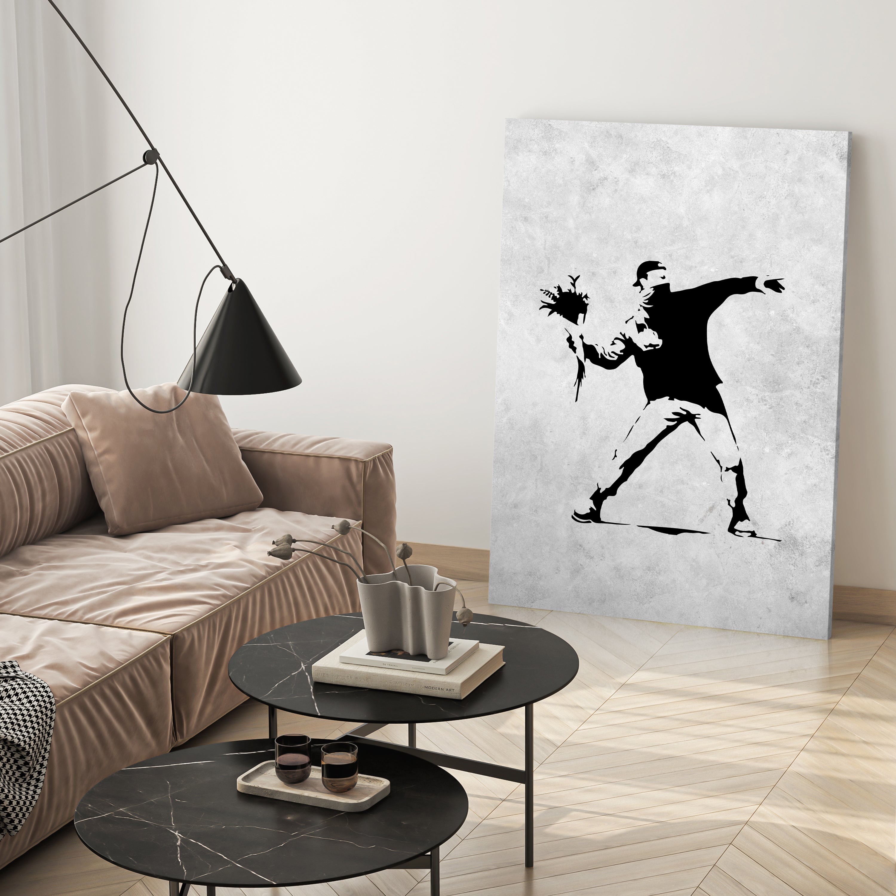 Leinwandbild Banksy Street Art M0834 kaufen - Bild 3 Leinwandbild Banksy Street Art M0834 kaufen - Bild 3