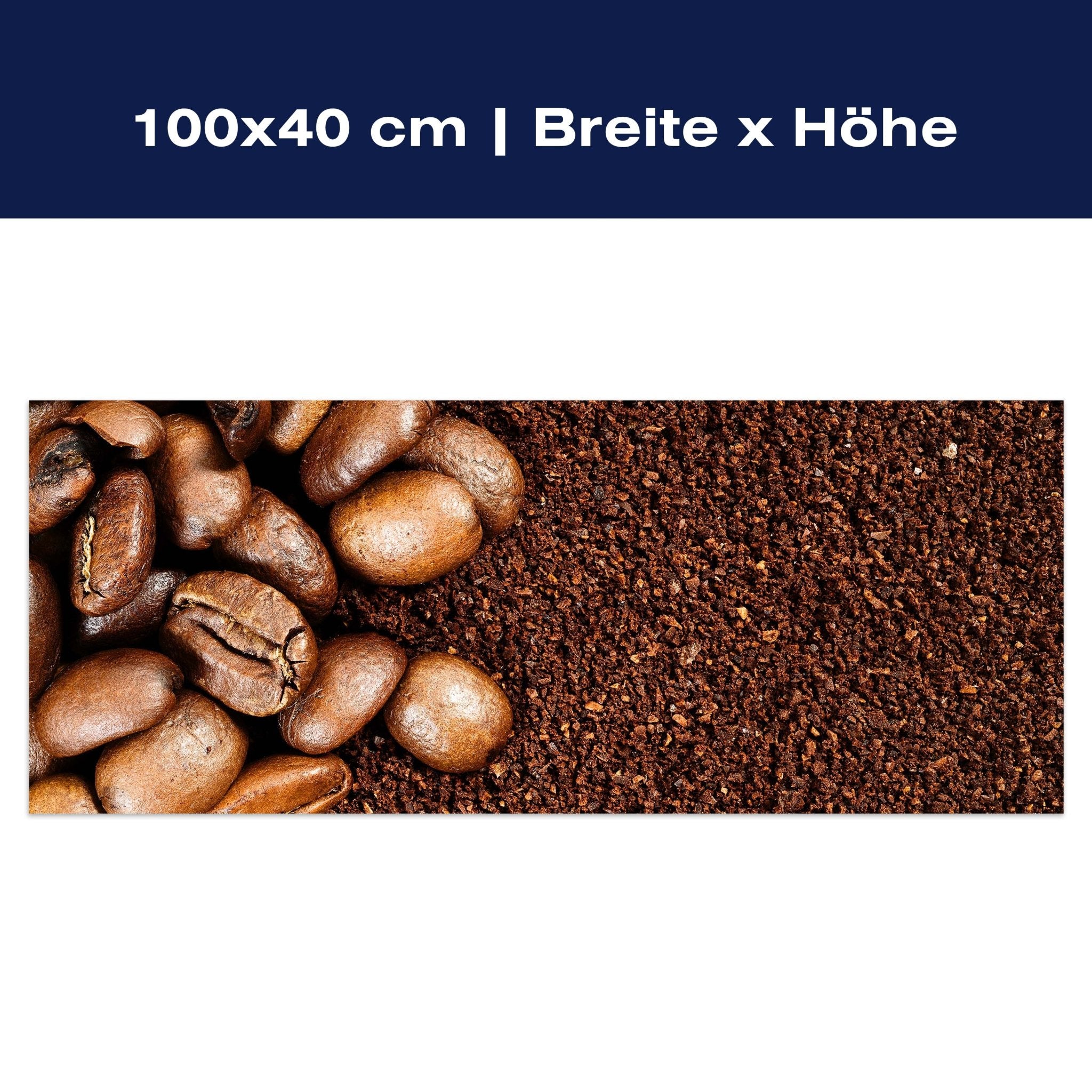 Leinwandbild Geröstete Kaffeebohnen M0835 Leinwandbild Geröstete Kaffeebohnen M0835
