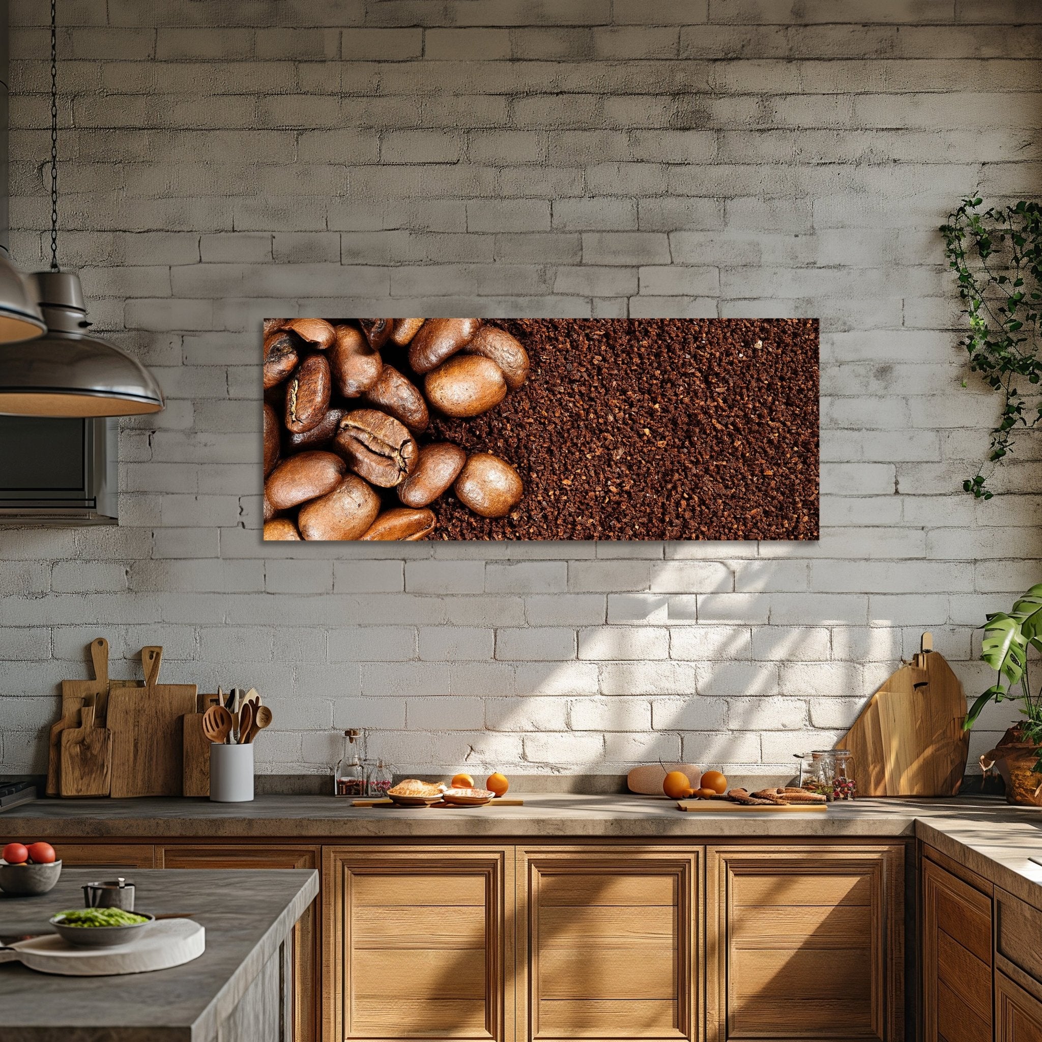 Leinwandbild Geröstete Kaffeebohnen M0835 kaufen - Bild 2 Leinwandbild Geröstete Kaffeebohnen M0835 kaufen - Bild 2