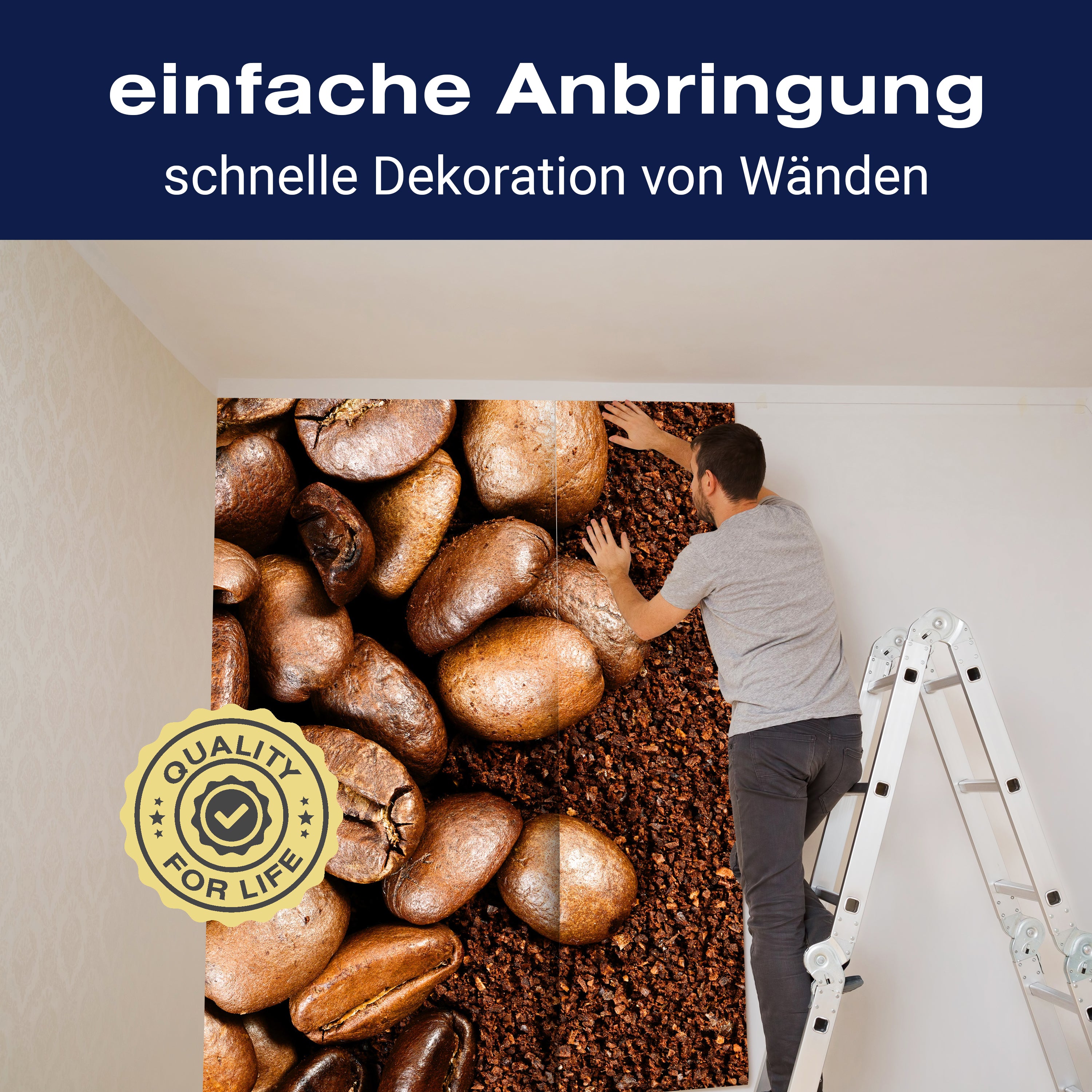 Fototapete Geröstete Kaffeebohnen M0835 - Bild 3 Fototapete Geröstete Kaffeebohnen M0835 - Bild 3