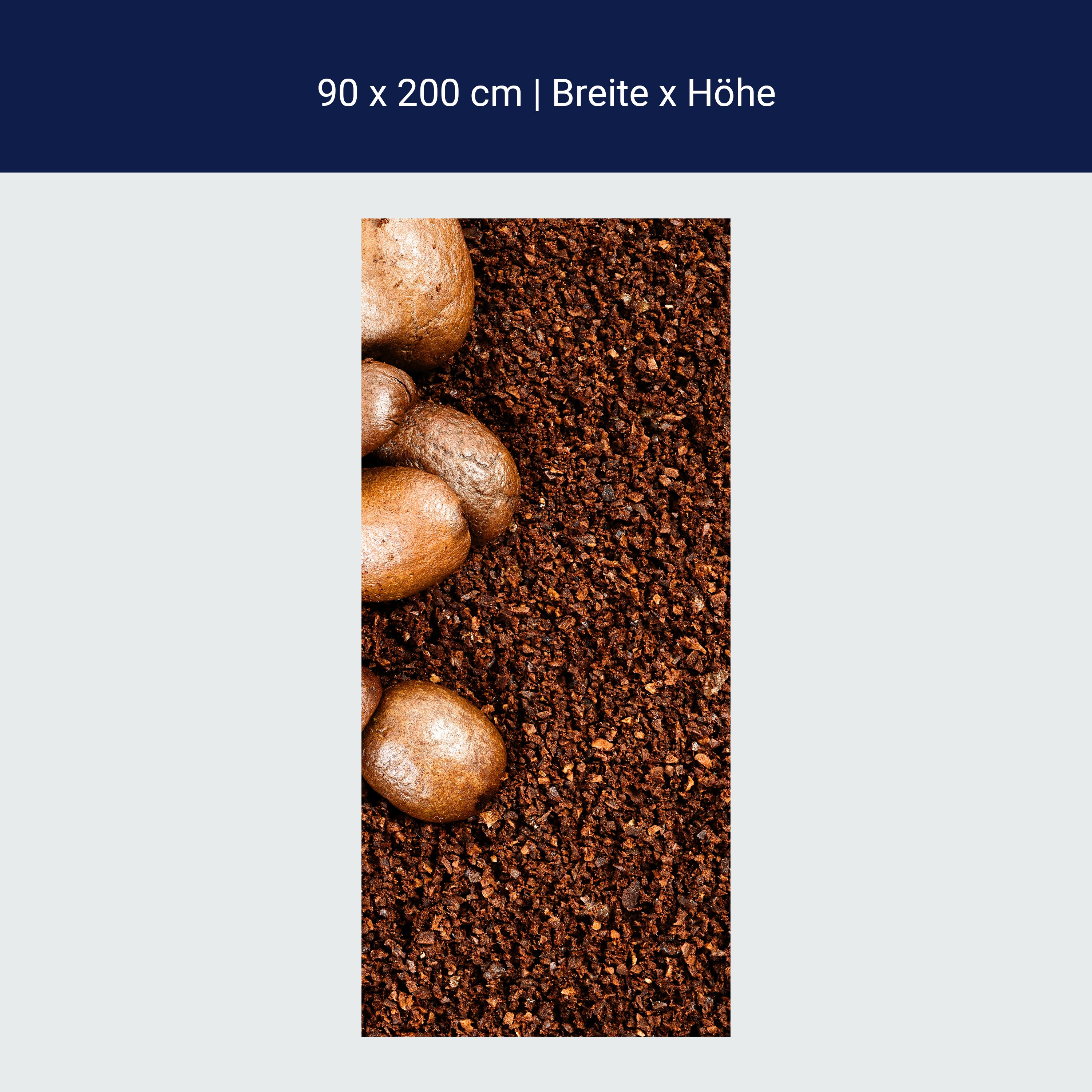 Türtapete Geröstete Kaffeebohnen M0835 Türtapete Geröstete Kaffeebohnen M0835