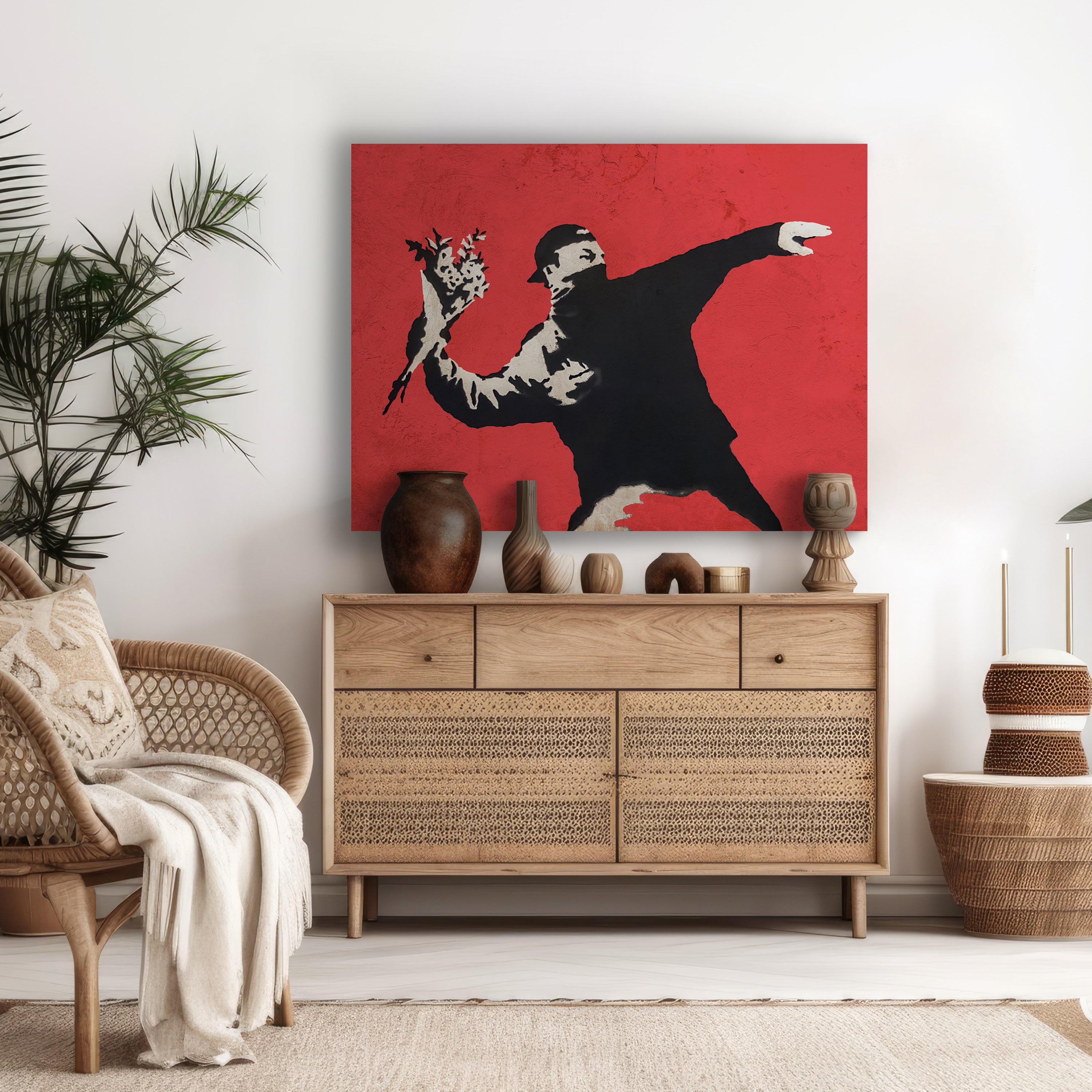 Leinwandbild Banksy Street Art M0836 kaufen - Bild 2 Leinwandbild Banksy Street Art M0836 kaufen - Bild 2