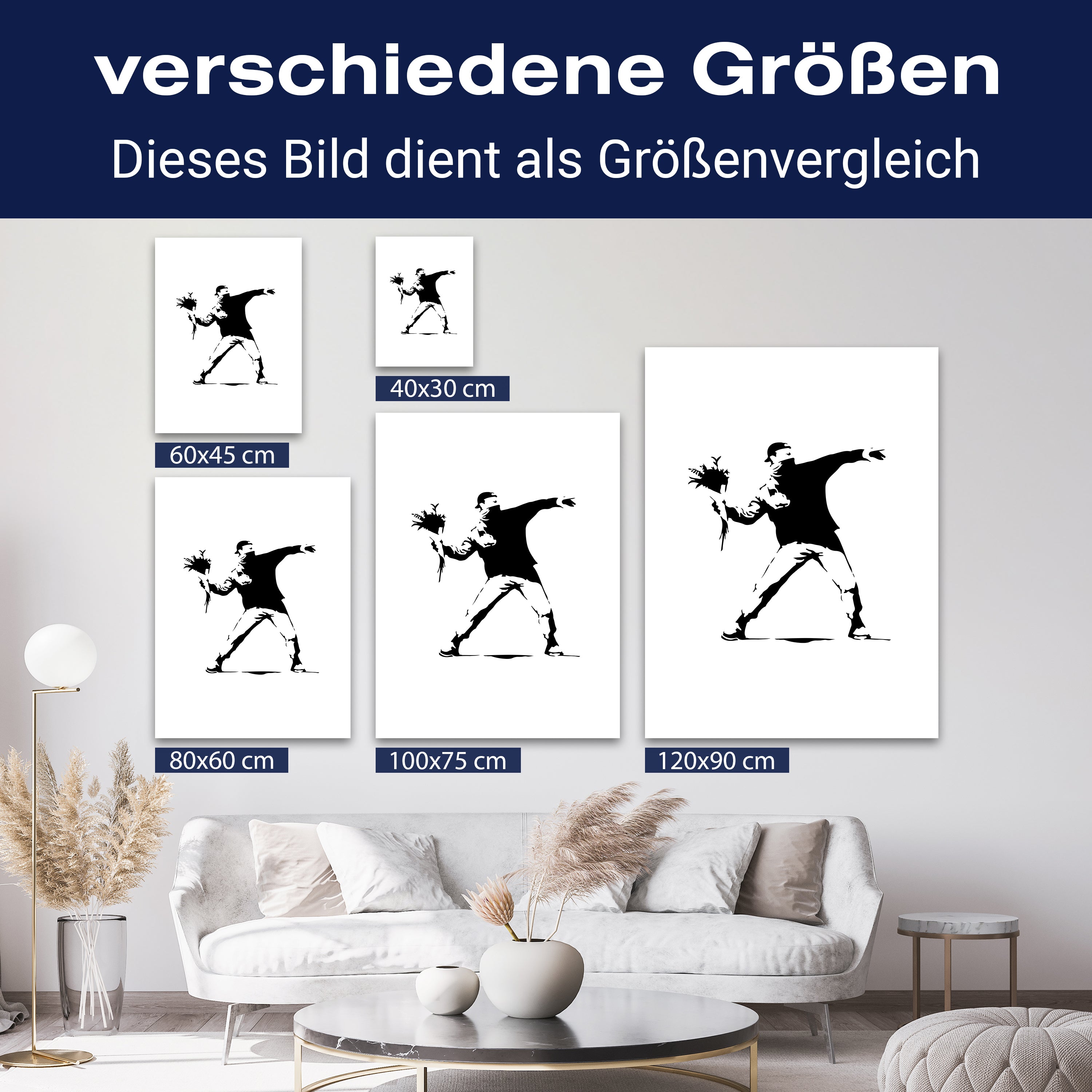 Leinwandbild Banksy Street Art M0837 kaufen - Bild 8 Leinwandbild Banksy Street Art M0837 kaufen - Bild 8