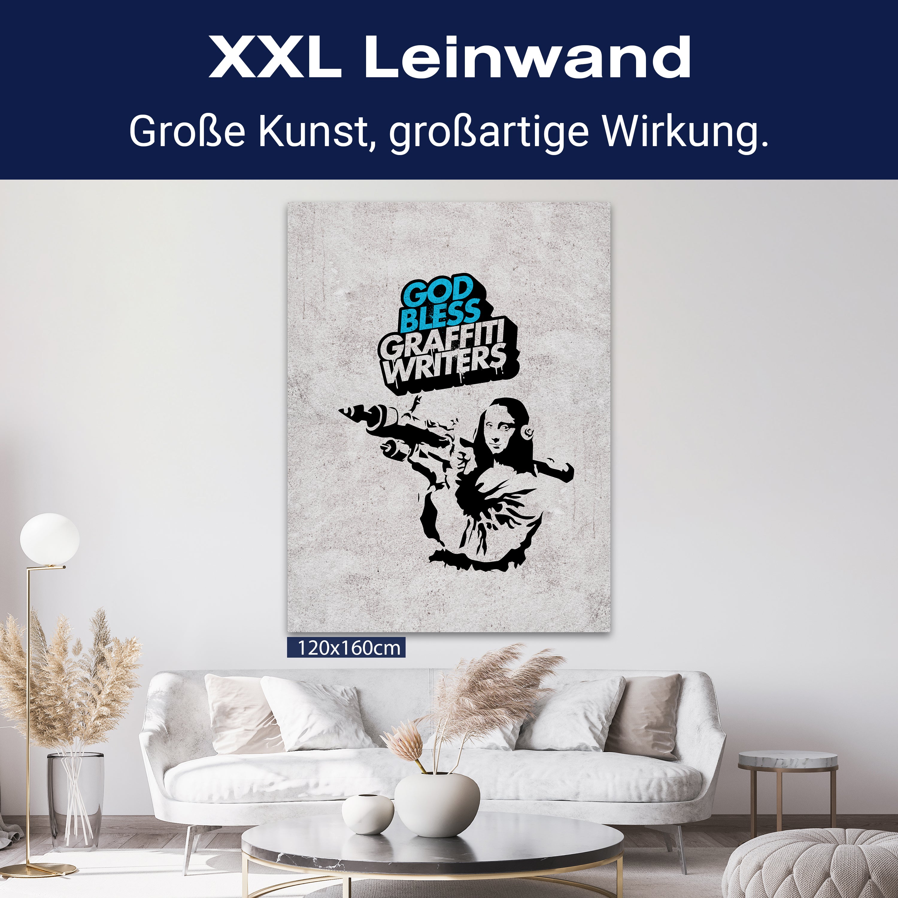 Leinwandbild Banksy Street Art M0840 kaufen - Bild 9 Leinwandbild Banksy Street Art M0840 kaufen - Bild 9