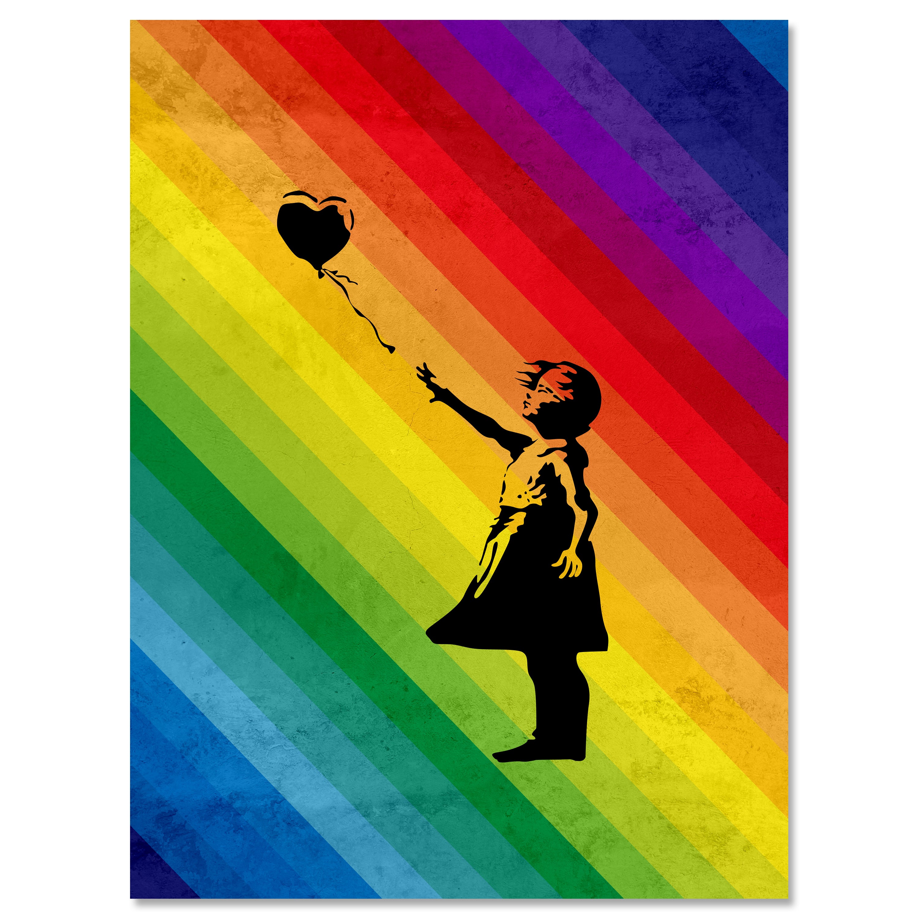 Leinwandbild Banksy Street Art M0841 kaufen - Bild 1 Leinwandbild Banksy Street Art M0841 kaufen - Bild 1