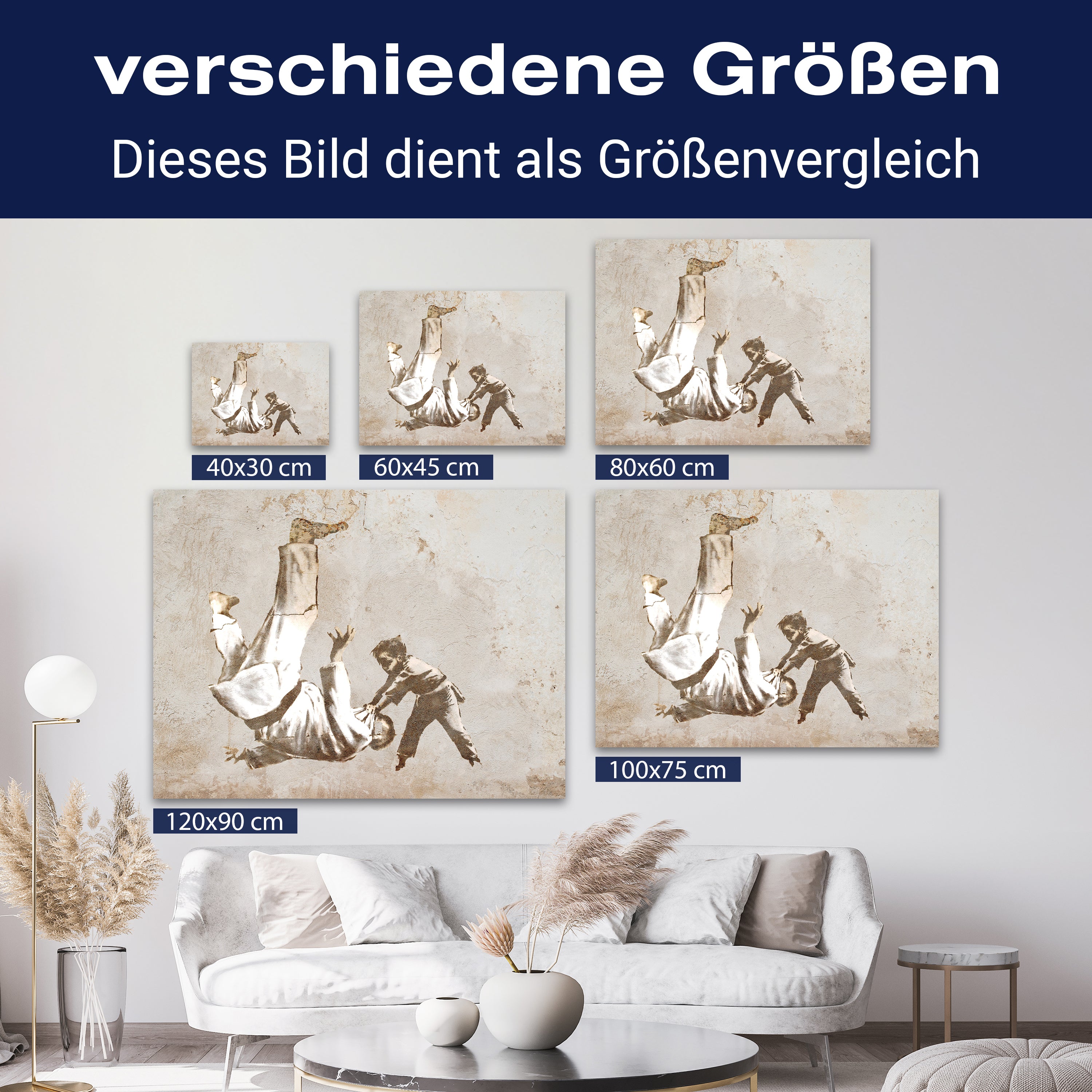 Leinwandbild Banksy Street Art M0842 kaufen - Bild 8 Leinwandbild Banksy Street Art M0842 kaufen - Bild 8