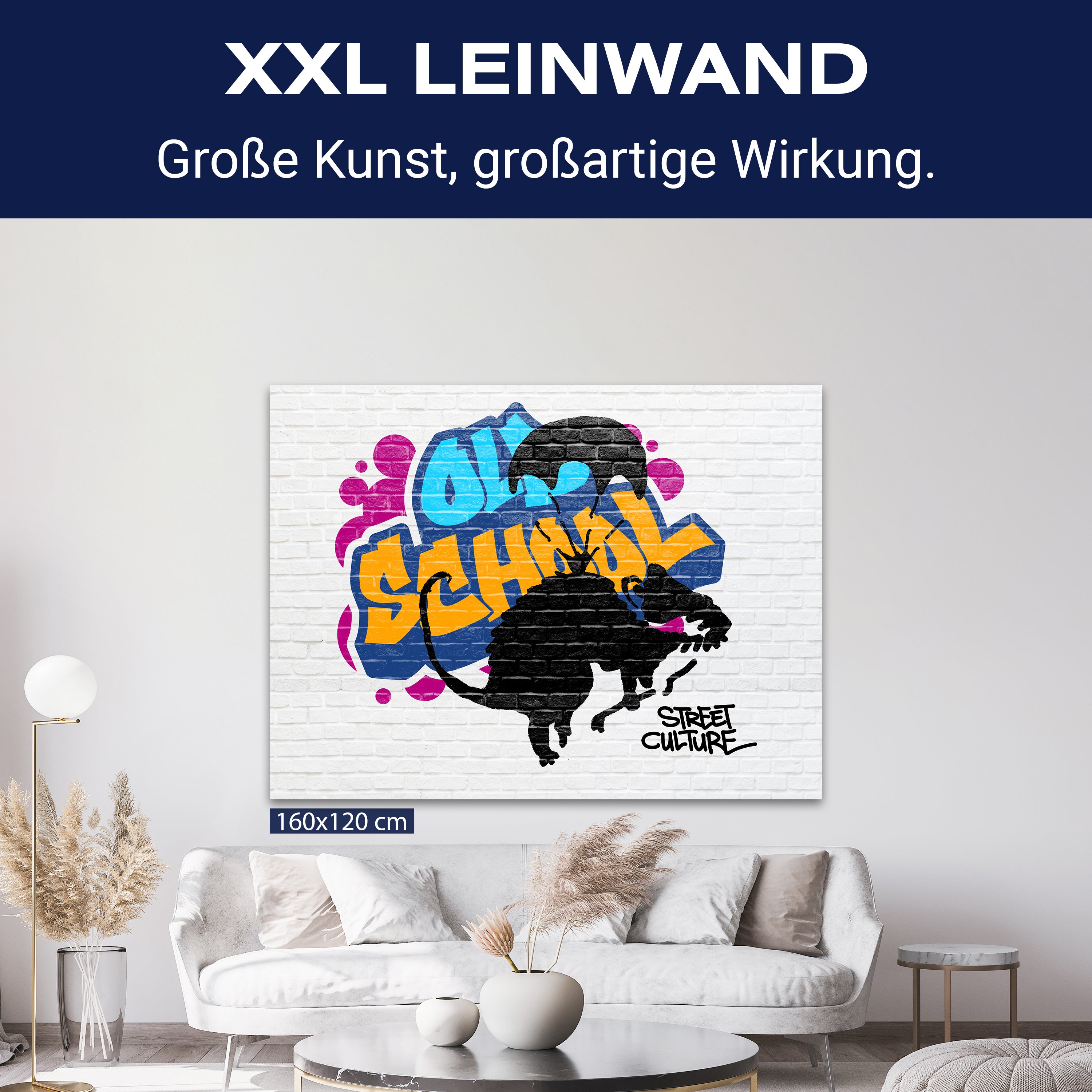 Leinwandbild Banksy Street Art M0844 kaufen - Bild 9 Leinwandbild Banksy Street Art M0844 kaufen - Bild 9