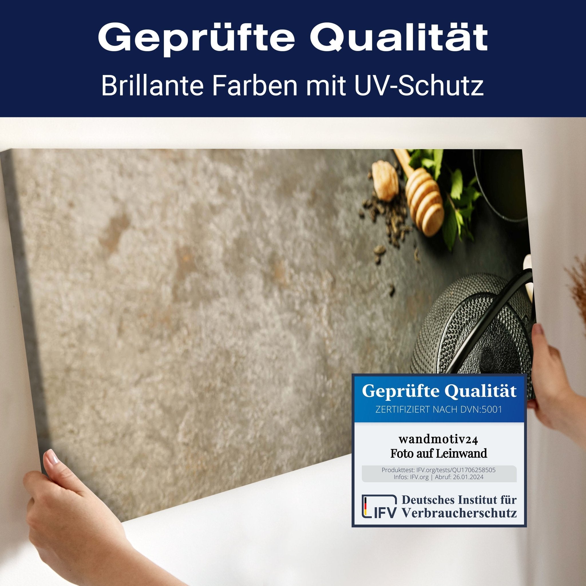 Leinwandbild Rustikale Teekanne mit Ingwer und Minze M0846 kaufen - Bild 4 Leinwandbild Rustikale Teekanne mit Ingwer und Minze M0846 kaufen - Bild 4