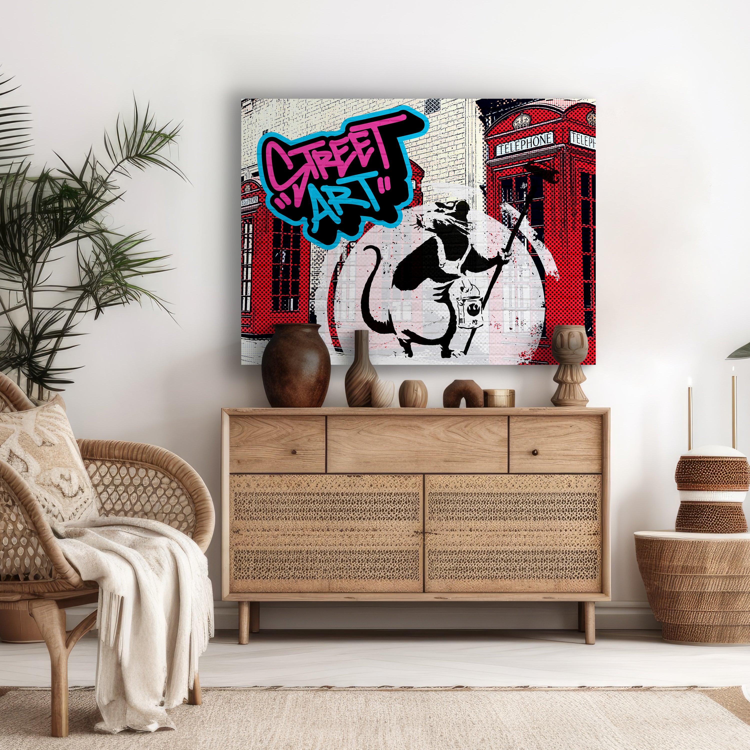 Leinwandbild Banksy Street Art M0846 kaufen - Bild 2 Leinwandbild Banksy Street Art M0846 kaufen - Bild 2