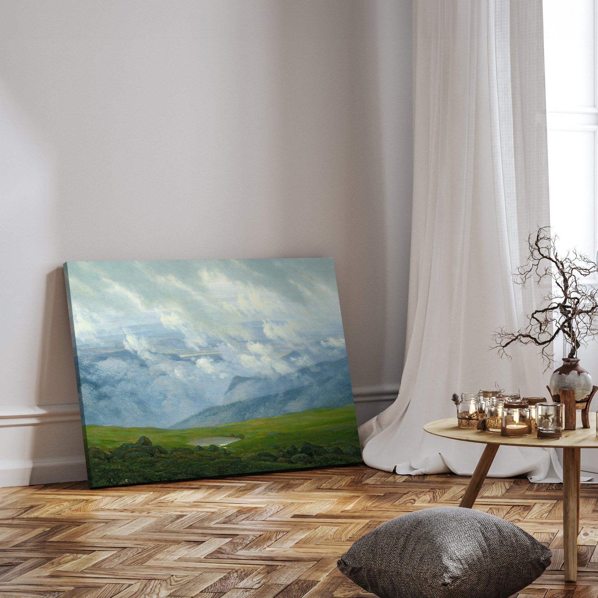 Leinwandbild Himmel über den Bergen Caspar David Friedrich M0852 kaufen - Bild 3 Leinwandbild Himmel über den Bergen Caspar David Friedrich M0852 kaufen - Bild 3