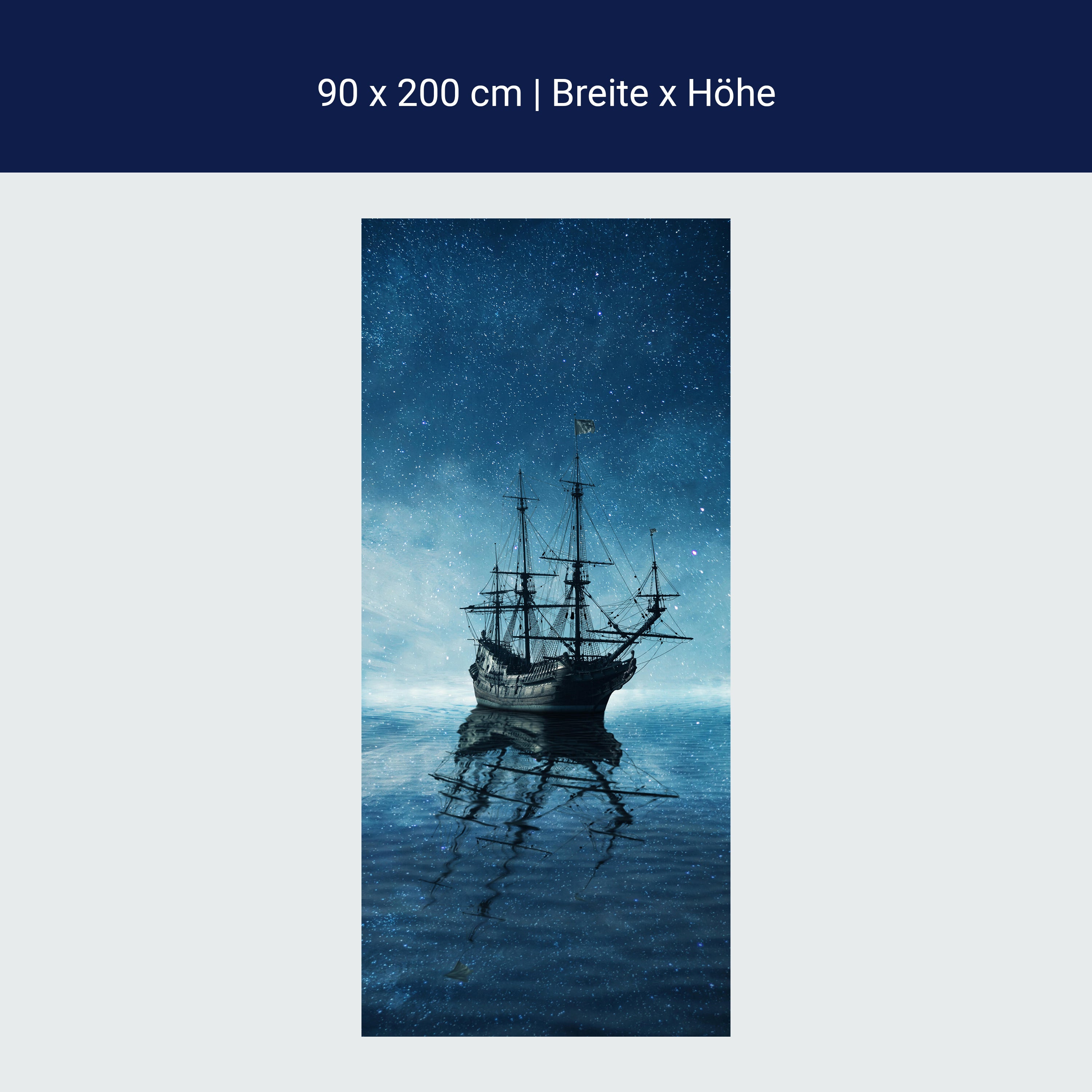 Türtapete Geisterpiratenschiff M0858 Türtapete Geisterpiratenschiff M0858