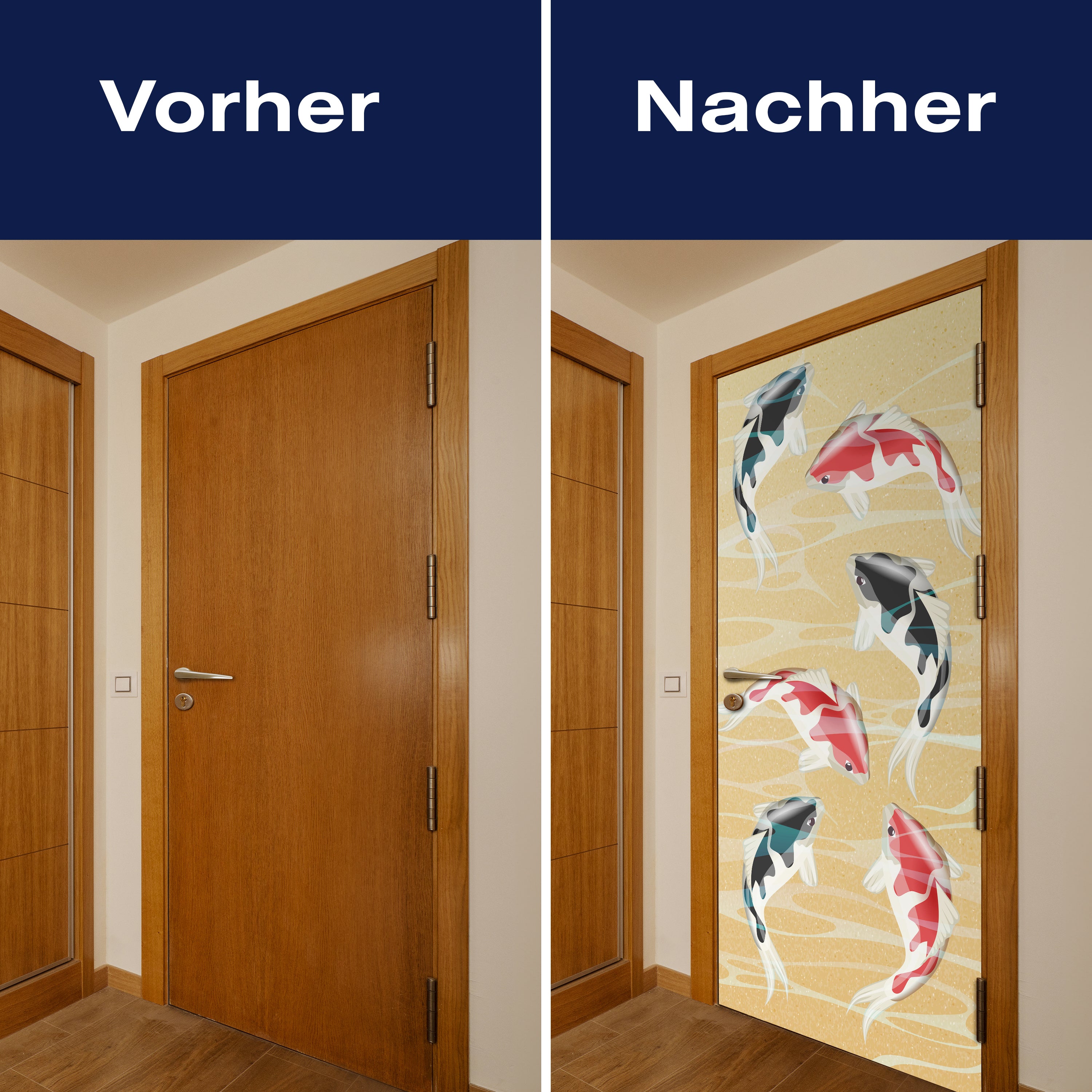 Türtapete japanische koi fische M0860 - Bild 10 Türtapete japanische koi fische M0860 - Bild 10