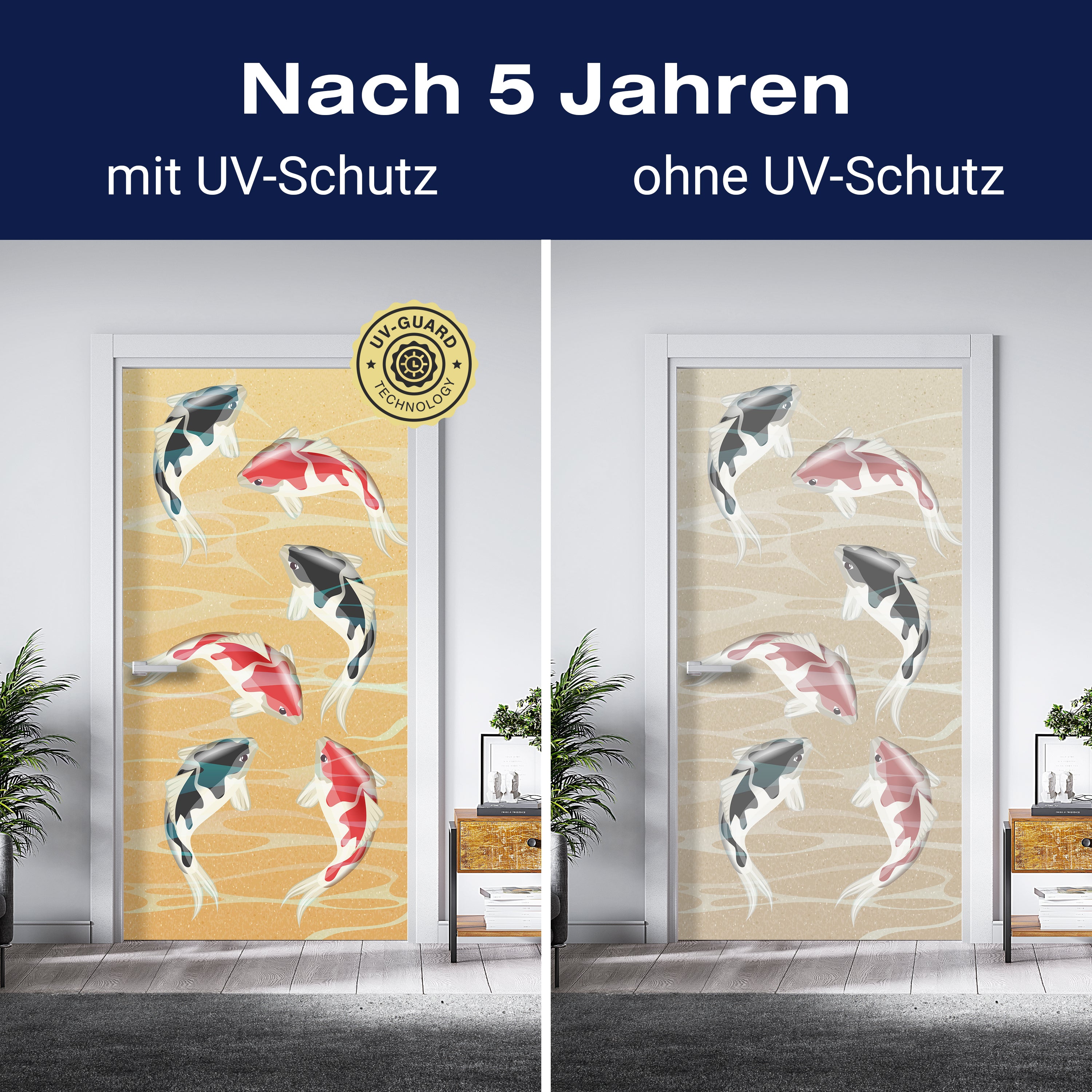 Türtapete japanische koi fische M0860 - Bild 4 Türtapete japanische koi fische M0860 - Bild 4