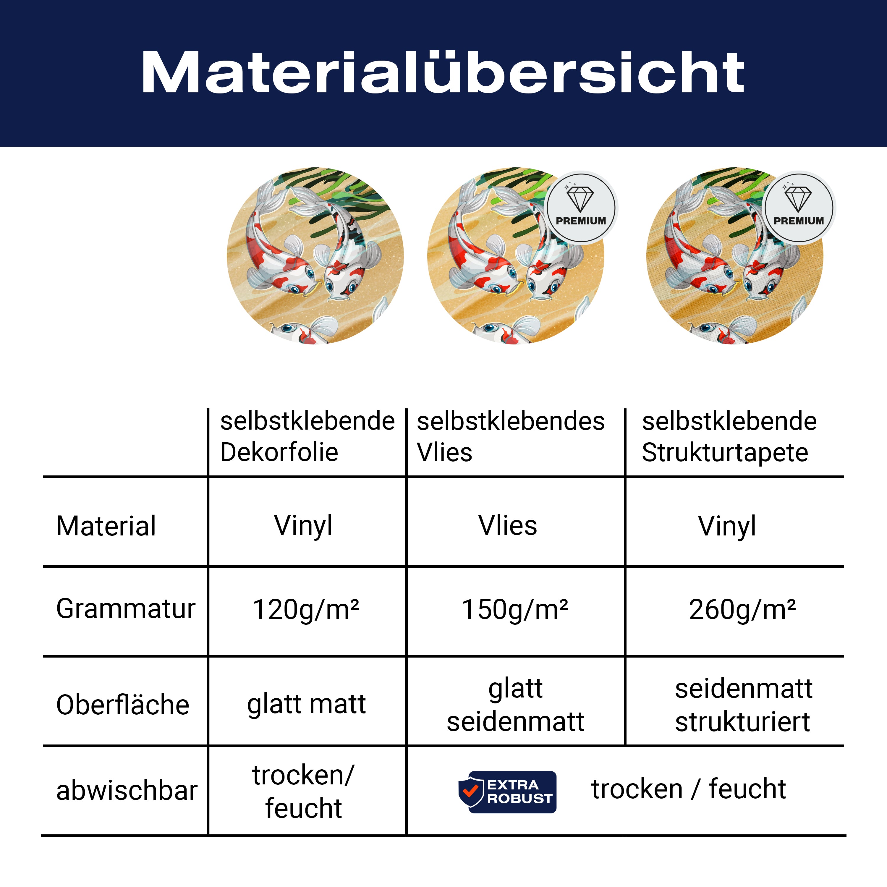 Türtapete Koi Fische in einem Teich M0861 - Bild 9 Türtapete Koi Fische in einem Teich M0861 - Bild 9