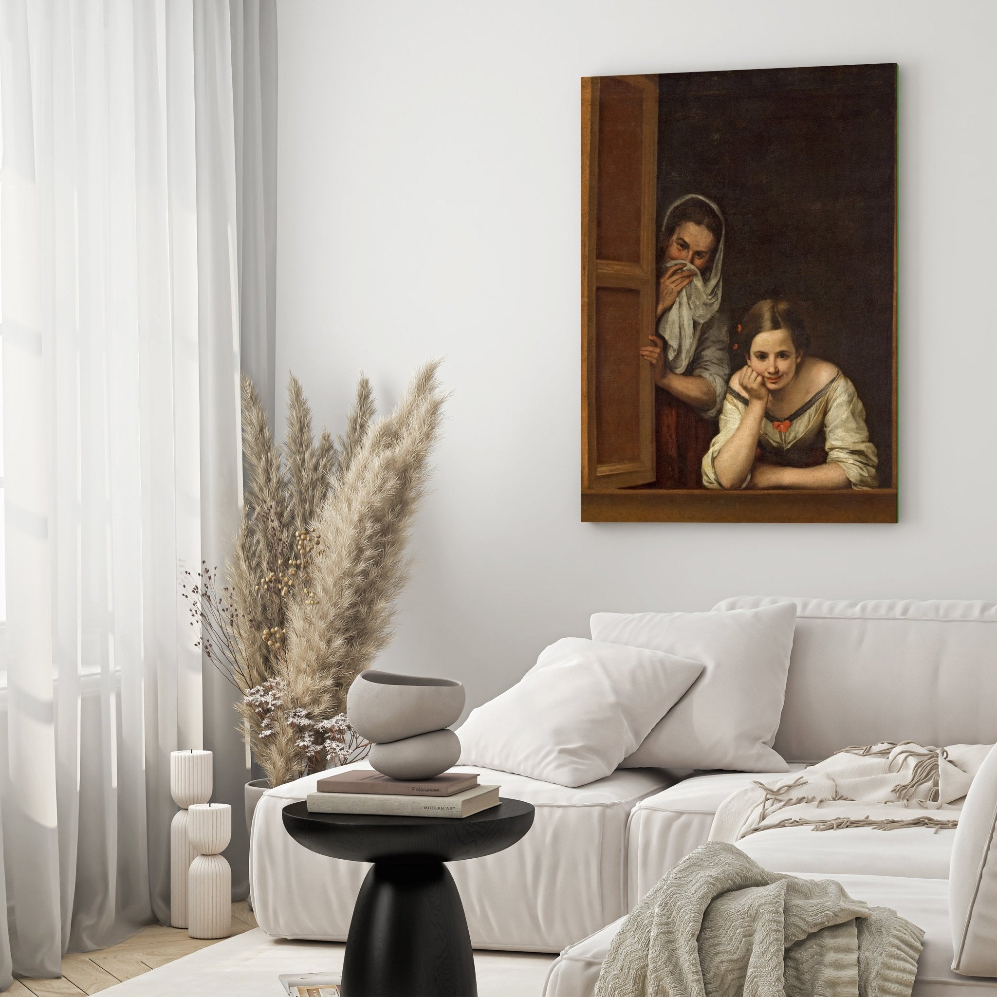 Leinwandbild Frauen aus Galicien am Fenster, Bartolome esteban Murillo M0864 kaufen - Bild 1 Leinwandbild Frauen aus Galicien am Fenster, Bartolome esteban Murillo M0864 kaufen - Bild 1