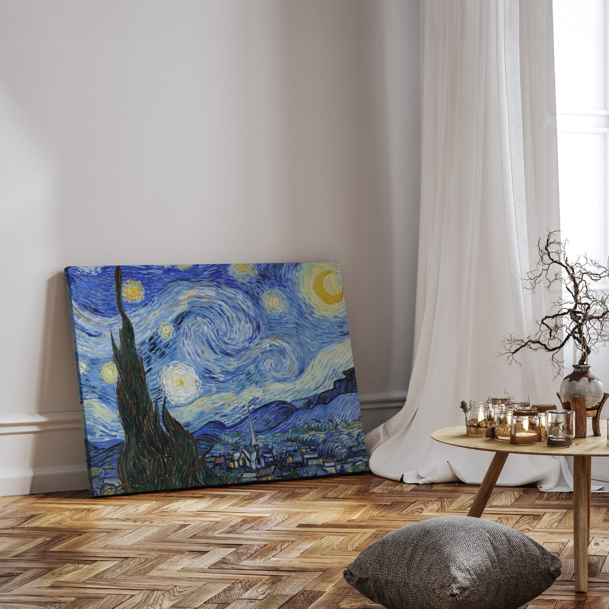 Leinwandbild Sternennacht, Vincent Van Gogh M0866 kaufen - Bild 3 Leinwandbild Sternennacht, Vincent Van Gogh M0866 kaufen - Bild 3