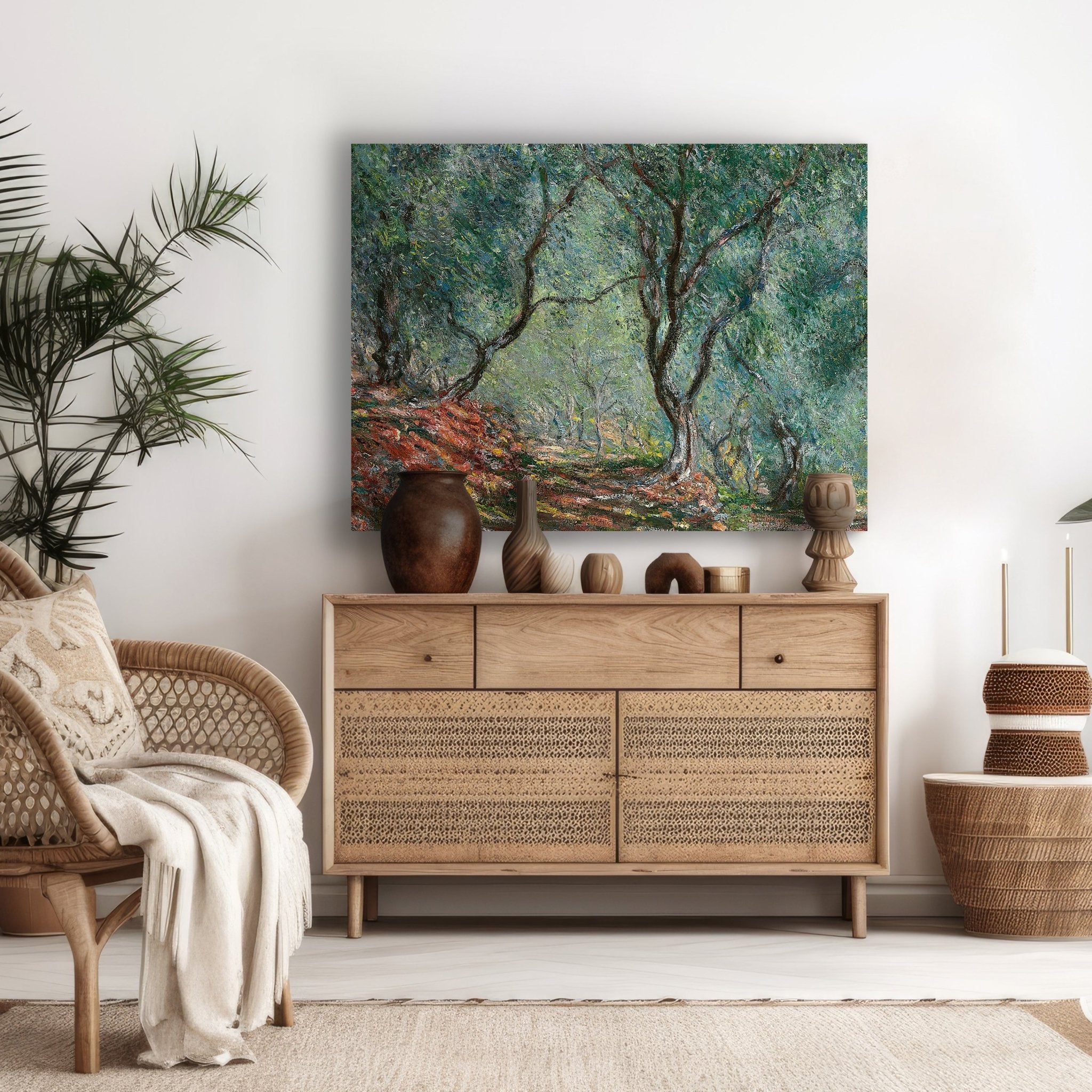 Leinwandbild Olive Trees in the Moreno Garden, Claude Monet M0871 kaufen - Bild 2 Leinwandbild Olive Trees in the Moreno Garden, Claude Monet M0871 kaufen - Bild 2