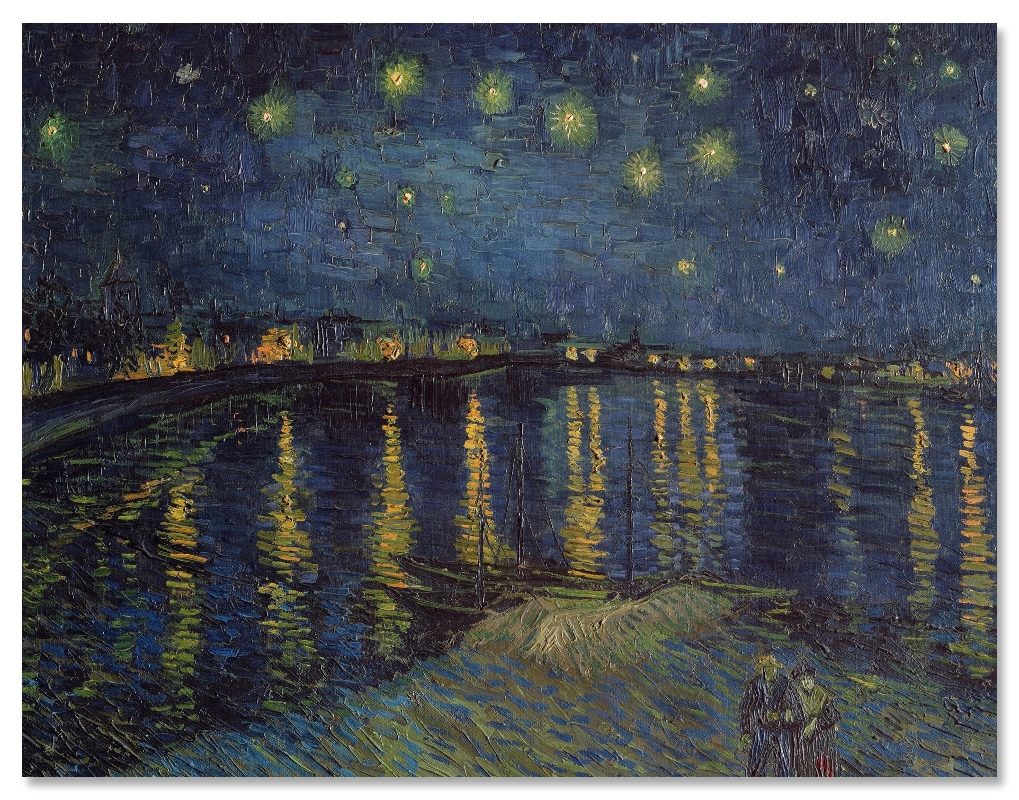 Leinwandbild Sternennacht, Vincent Van Gogh M0876 Leinwandbild Sternennacht, Vincent Van Gogh M0876