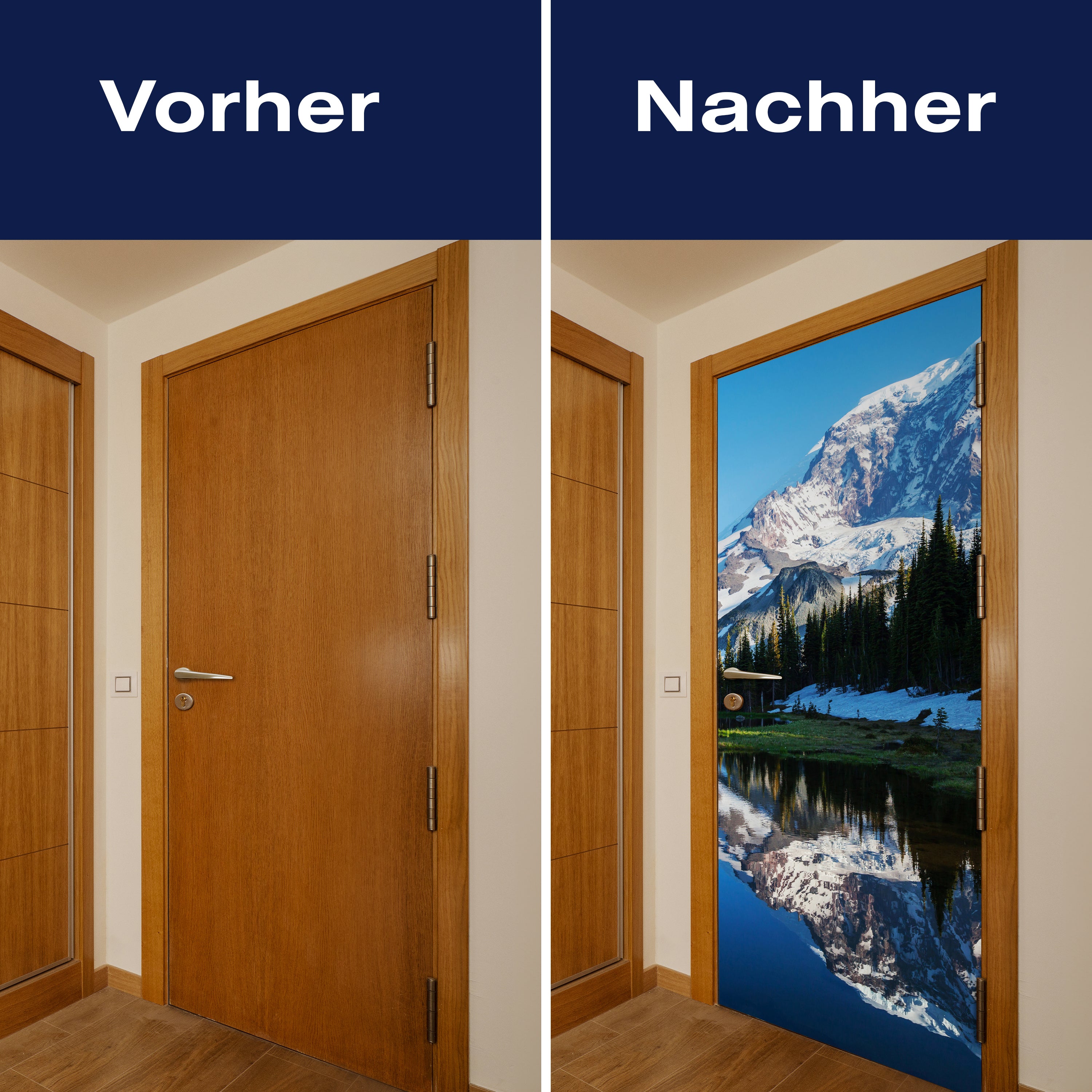 Türtapete Wald mit einem See auf einer Berglandschaft M0880 - Bild 10 Türtapete Wald mit einem See auf einer Berglandschaft M0880 - Bild 10