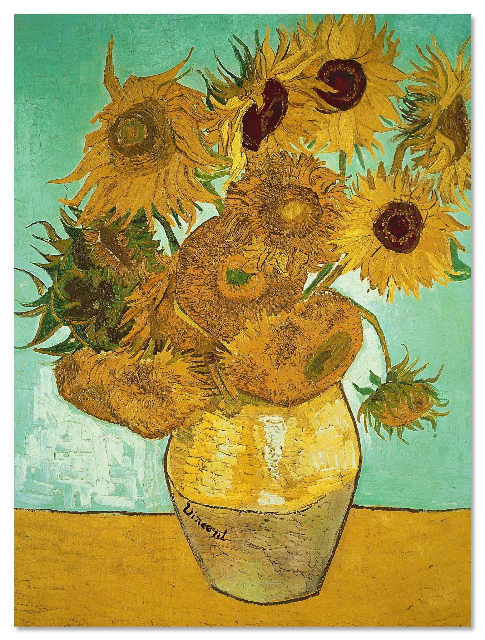 Leinwandbild Sonnenblumen,Van Gogh M0881 Leinwandbild Sonnenblumen,Van Gogh M0881