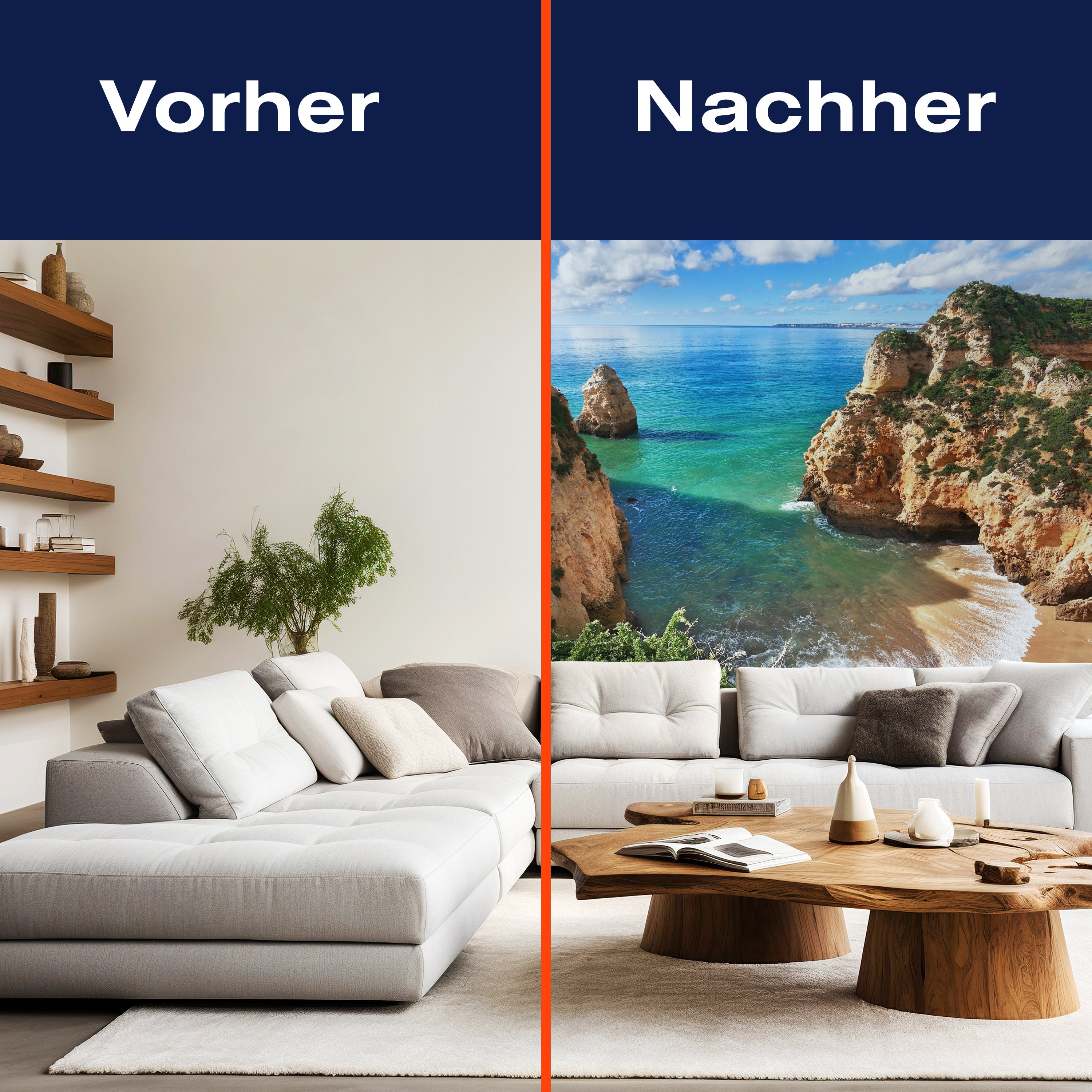 Fototapete Schöne Aussicht auf die Küste, Portugal M0882 - Bild 9 Fototapete Schöne Aussicht auf die Küste, Portugal M0882 - Bild 9