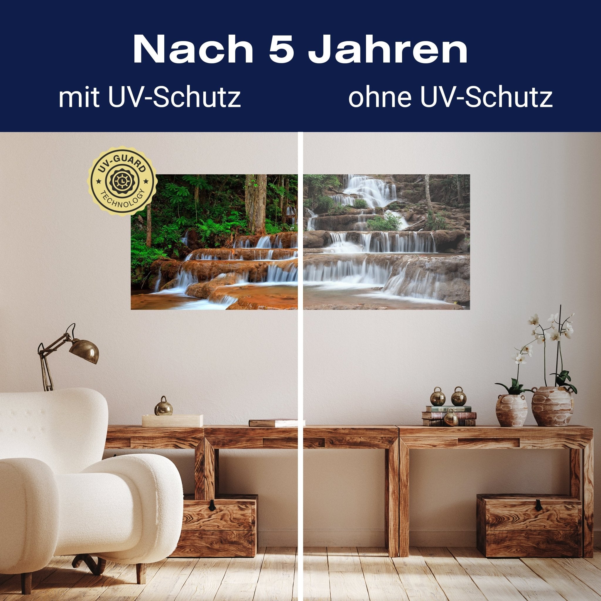 Leinwandbild Wasserfall im Wald.Thailand M0894 kaufen - Bild 9 Leinwandbild Wasserfall im Wald.Thailand M0894 kaufen - Bild 9